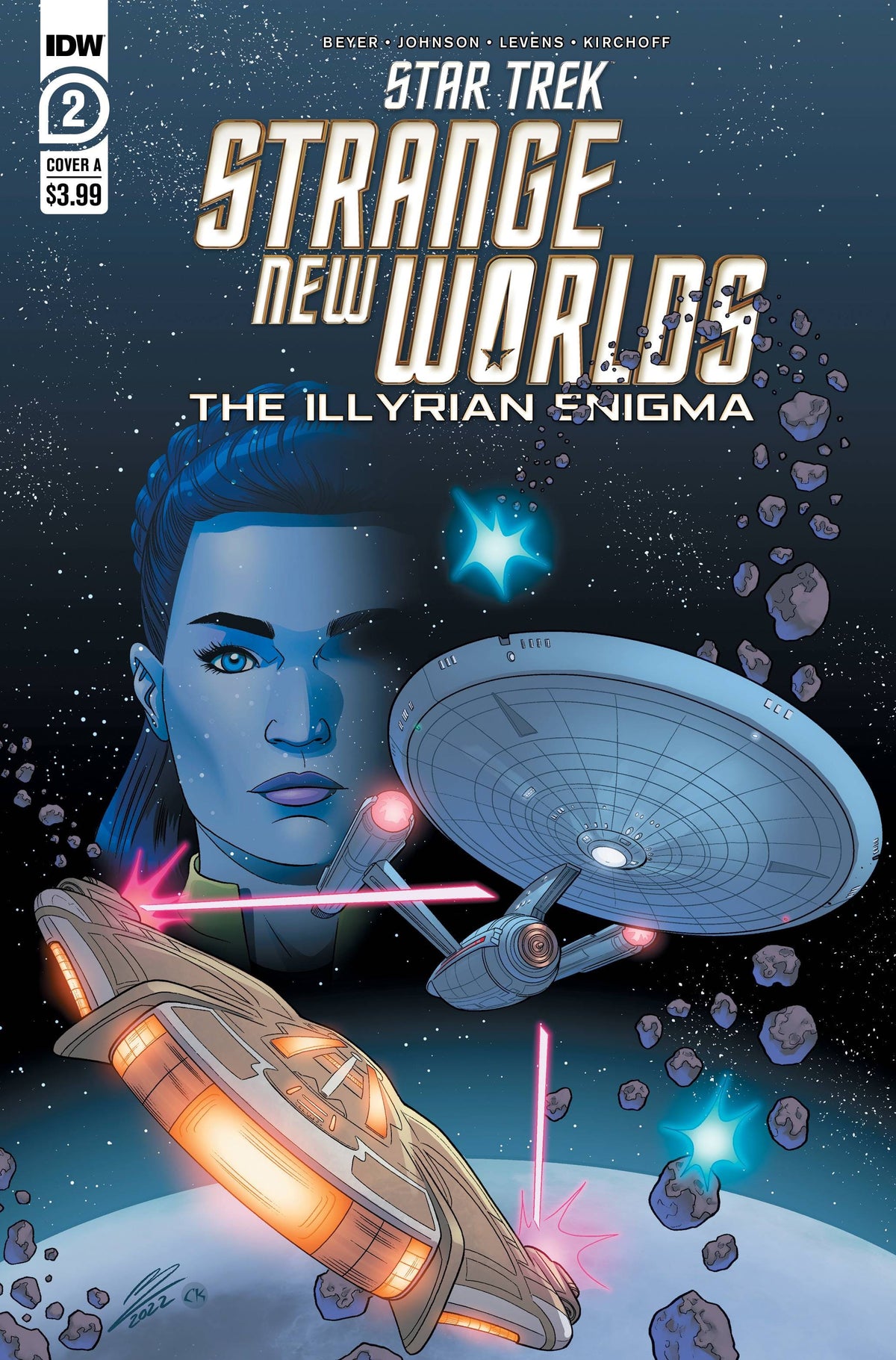Idw Publishing Comic Books STAR TREK SNW ILLYRIAN ENIGMA #2 CVR A LEVENS 82771403113300211 NOV221612