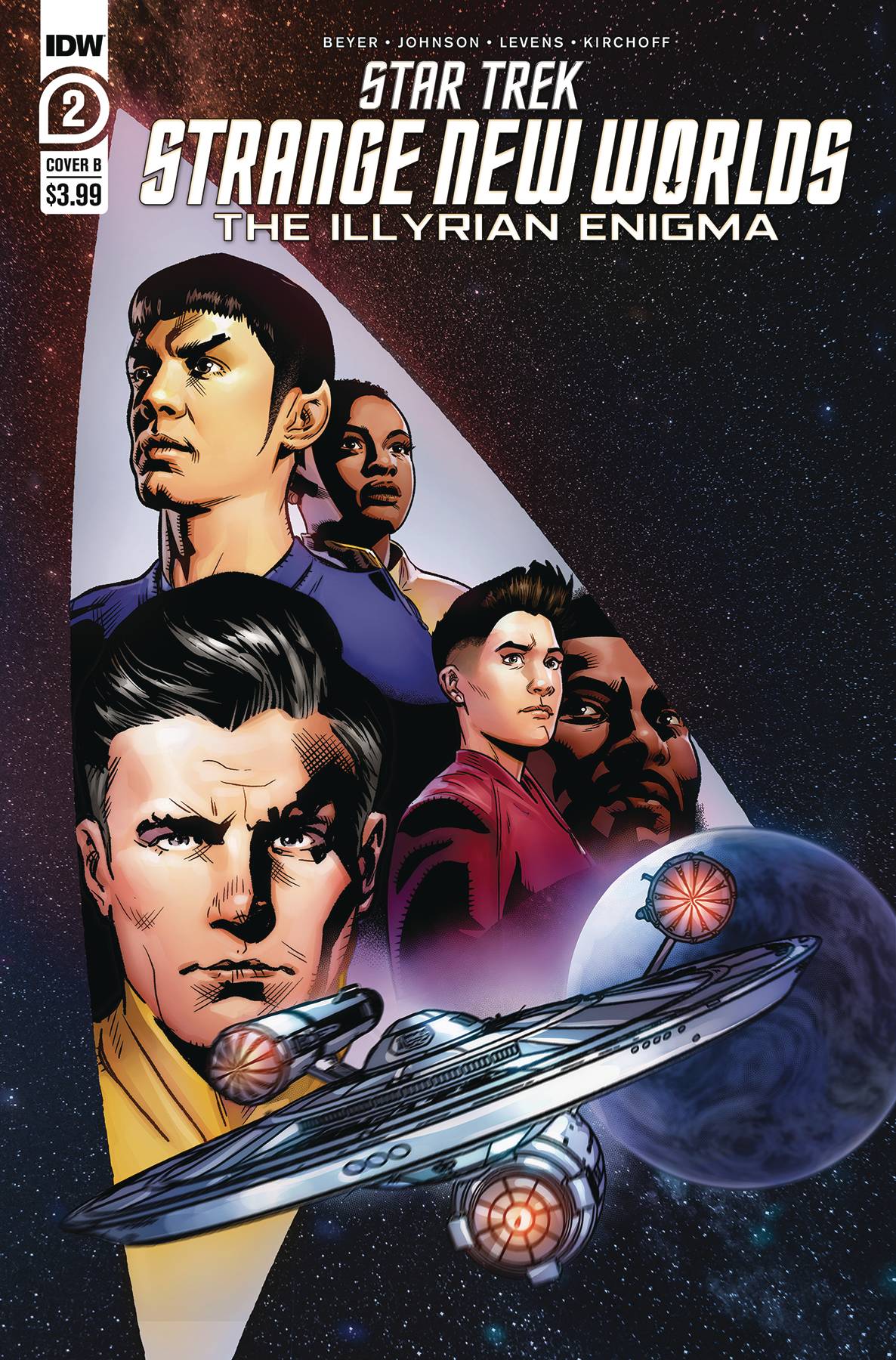 Idw Publishing Comic Books STAR TREK SNW ILLYRIAN ENIGMA #2 CVR B MCKEOWN 82771403113300221 NOV221613