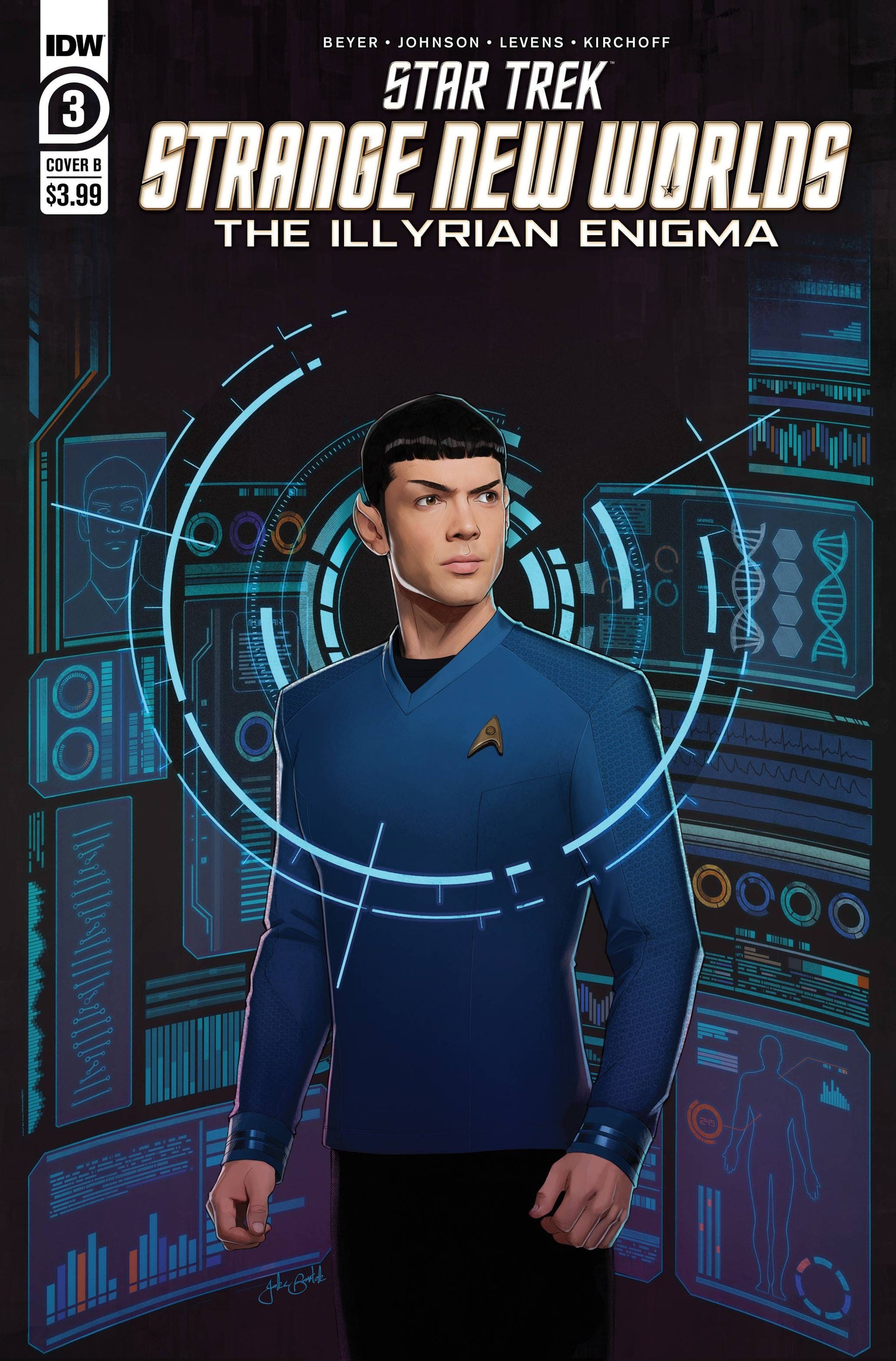 STAR TREK SNW ILLYRIAN ENIGMA #3 CVR B