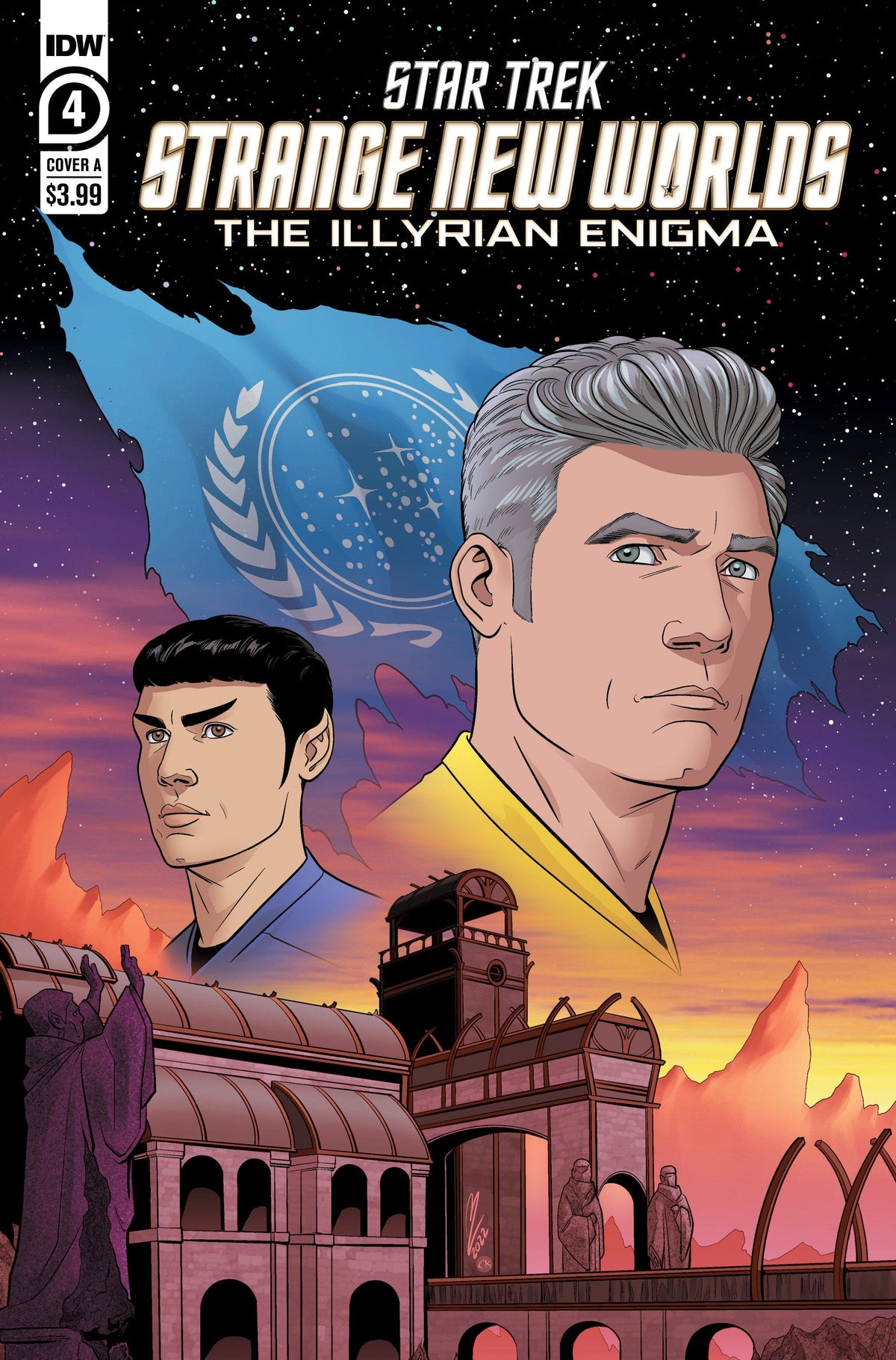 Idw Publishing Comic Books STAR TREK SNW ILLYRIAN ENIGMA #4 CVR A LEVENS (MR) 82771403113300411 JAN231633