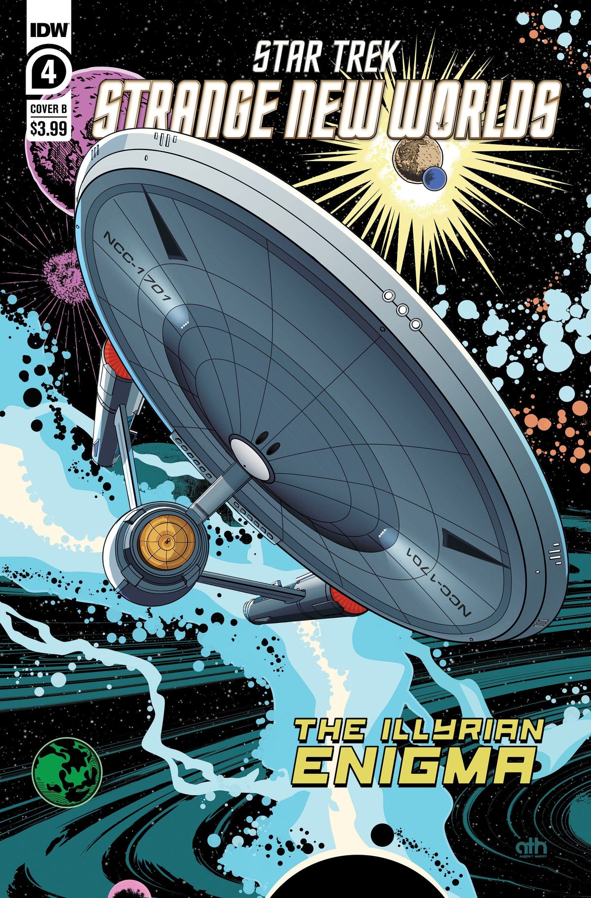 Idw Publishing Comic Books STAR TREK SNW ILLYRIAN ENIGMA #4 CVR B HARVEY (MR) 82771403113300421 JAN231634