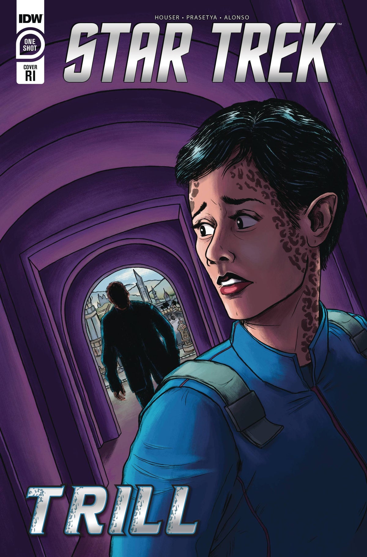 Idw Publishing Comic Books > Incentives STAR TREK THE TRILL ONESHOT CVR B 1:10 INCV BEGUEZ 82771403075400121 JUN221662