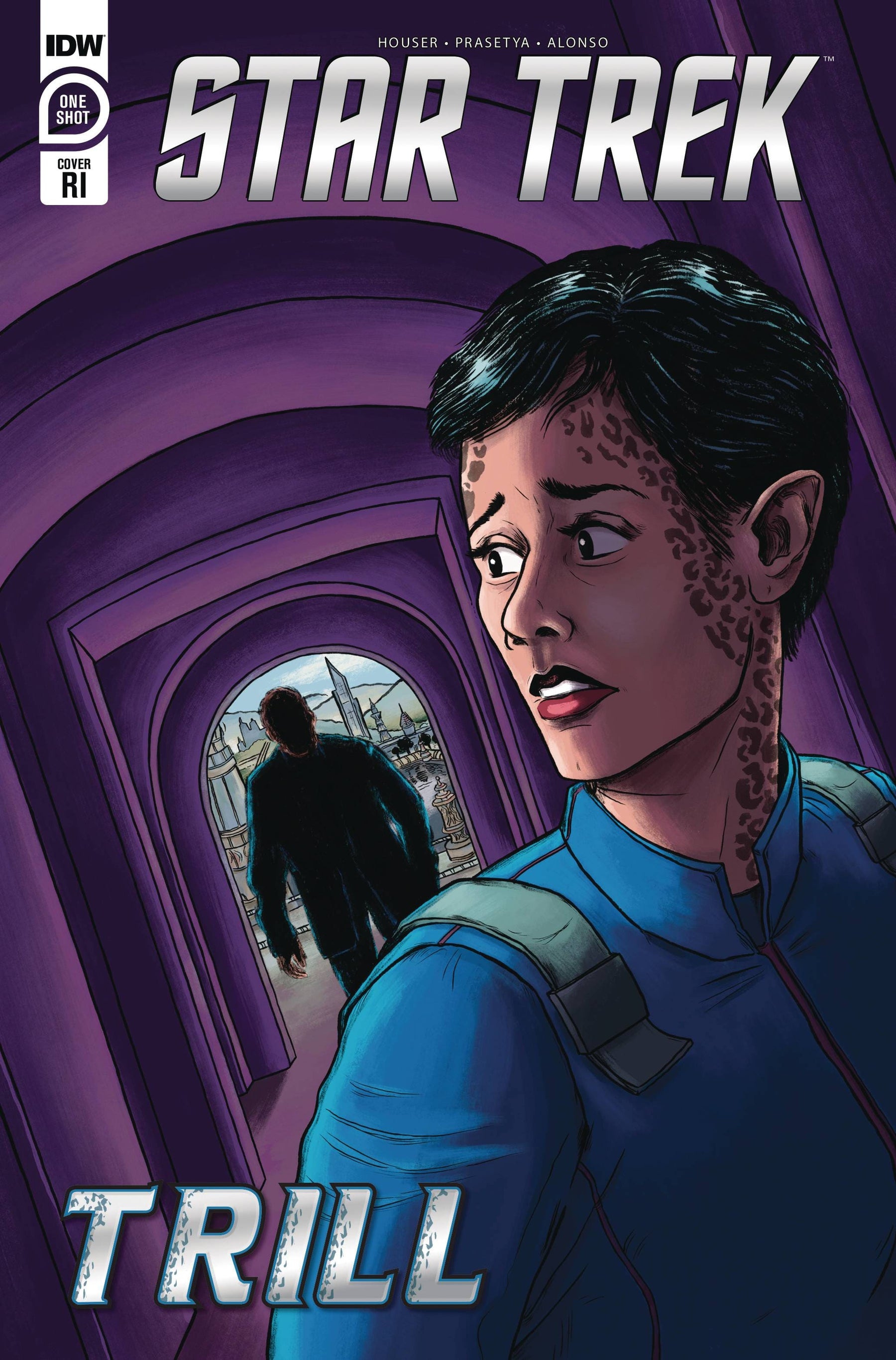 Idw Publishing Comic Books > Incentives STAR TREK THE TRILL ONESHOT CVR B 1:10 INCV BEGUEZ 82771403075400121 JUN221662