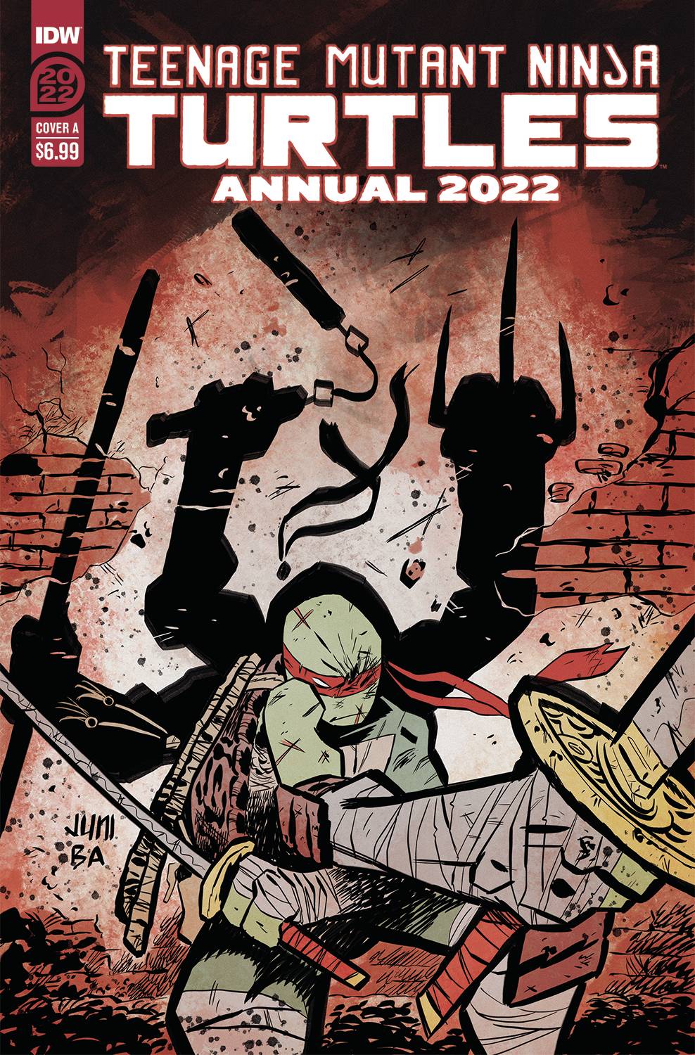 Idw Publishing Comic Books TMNT ANNUAL 2022 CVR A JUNI BA 82771403042600111 JAN220484