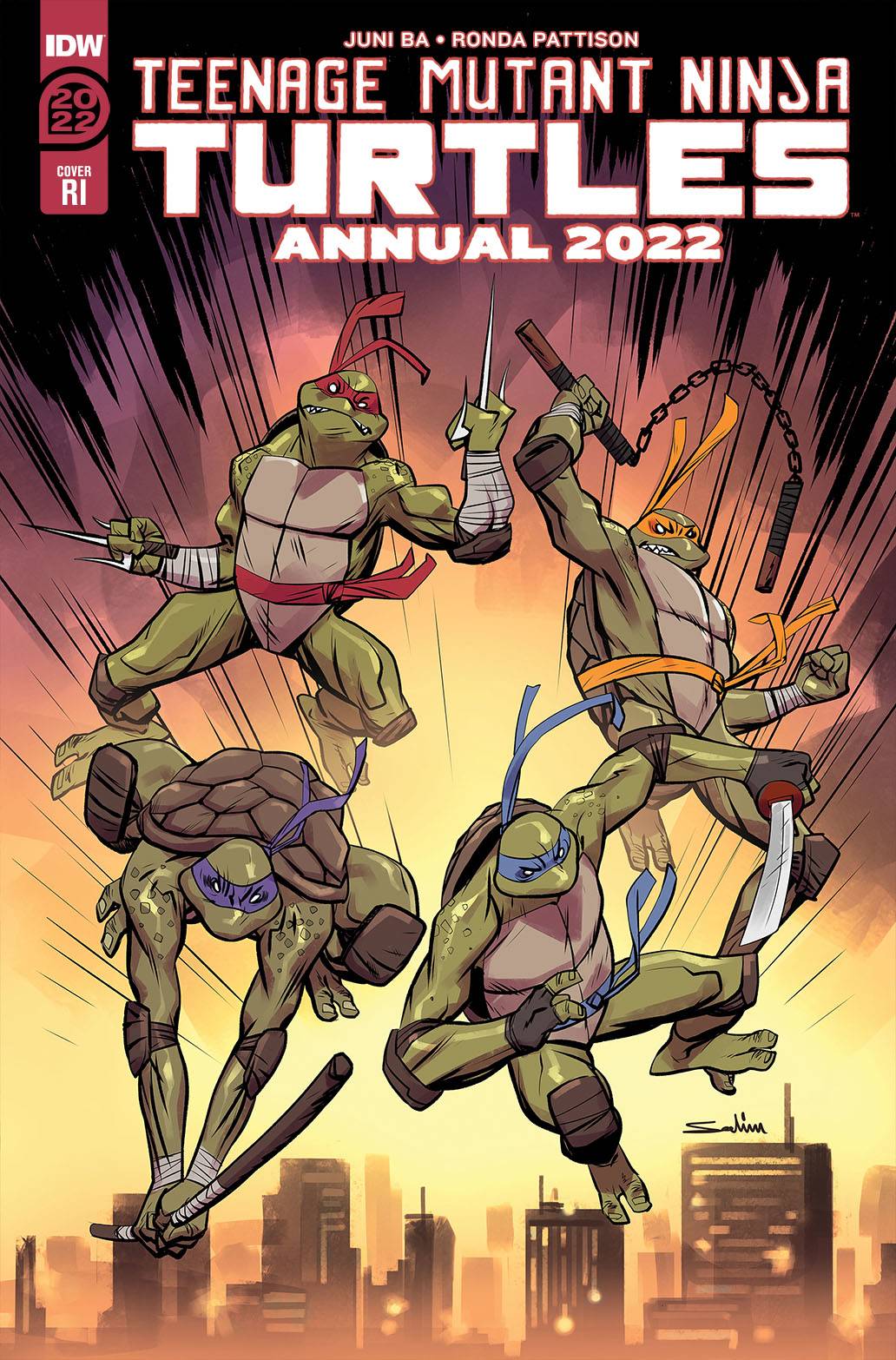 Idw Publishing Comic Books TMNT ANNUAL 2022 CVR C 1:10 INCV BUSURU (NET) 82771403042600131 JAN220486