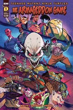 Idw Publishing Comic Books TMNT ARMAGEDDON GAME #1 CVR A FEDERICI 82771403078500111 JUN221663