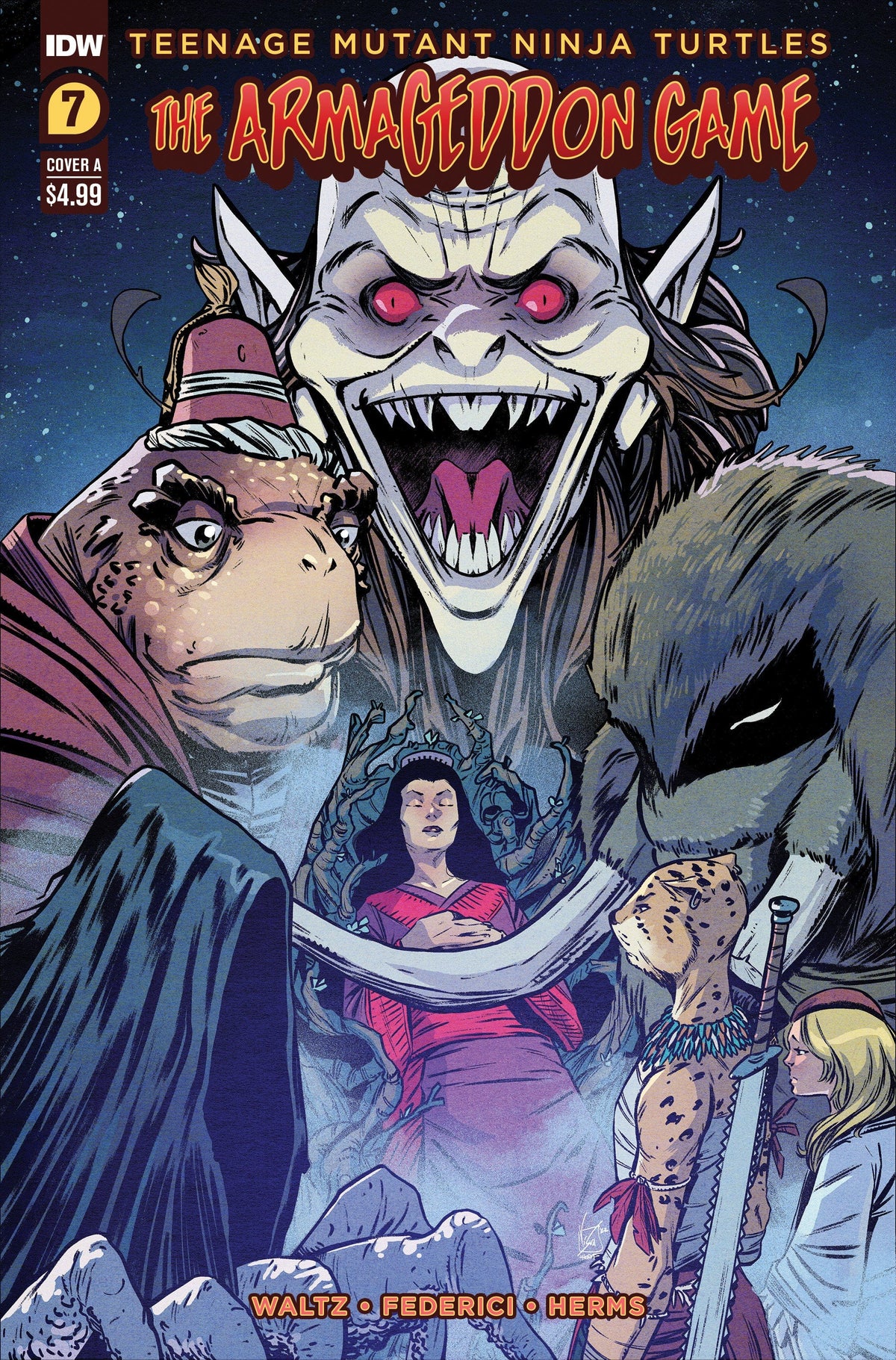 Idw Publishing Comic Books TMNT ARMAGEDDON GAME #7 CVR A ARTIST TBD 82771403078500711 JAN231637