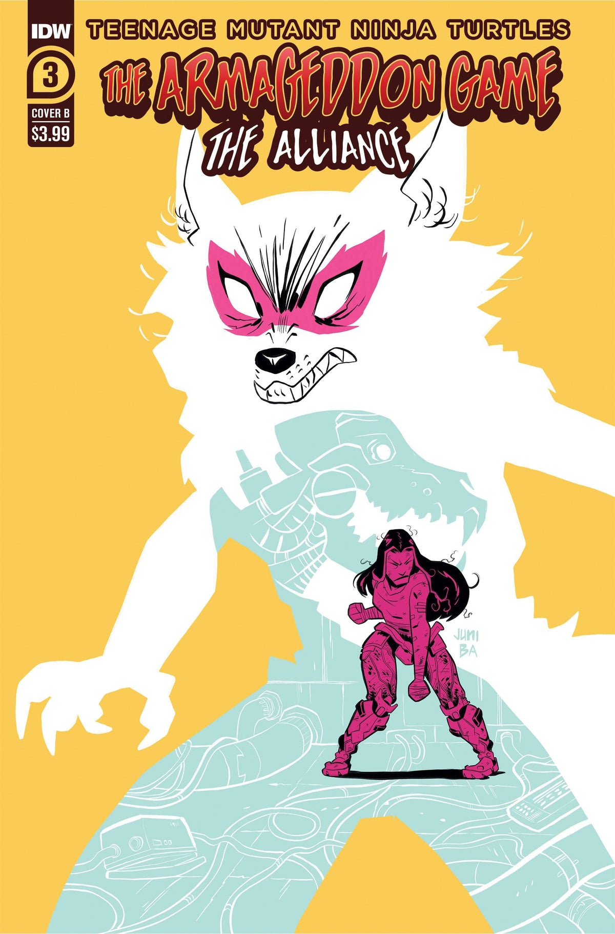 Idw Publishing Comic Books TMNT ARMAGEDDON GAME ALLIANCE #3 CVR B BA 82771403089100321 OCT221754