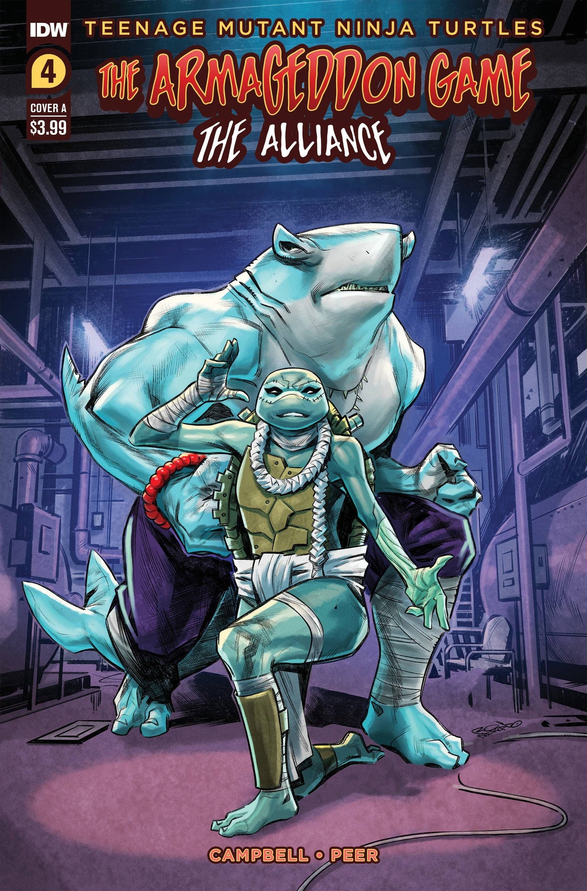 Idw Publishing Comic Books TMNT ARMAGEDDON GAME ALLIANCE #4 CVR A 82771403089100411 NOV221620