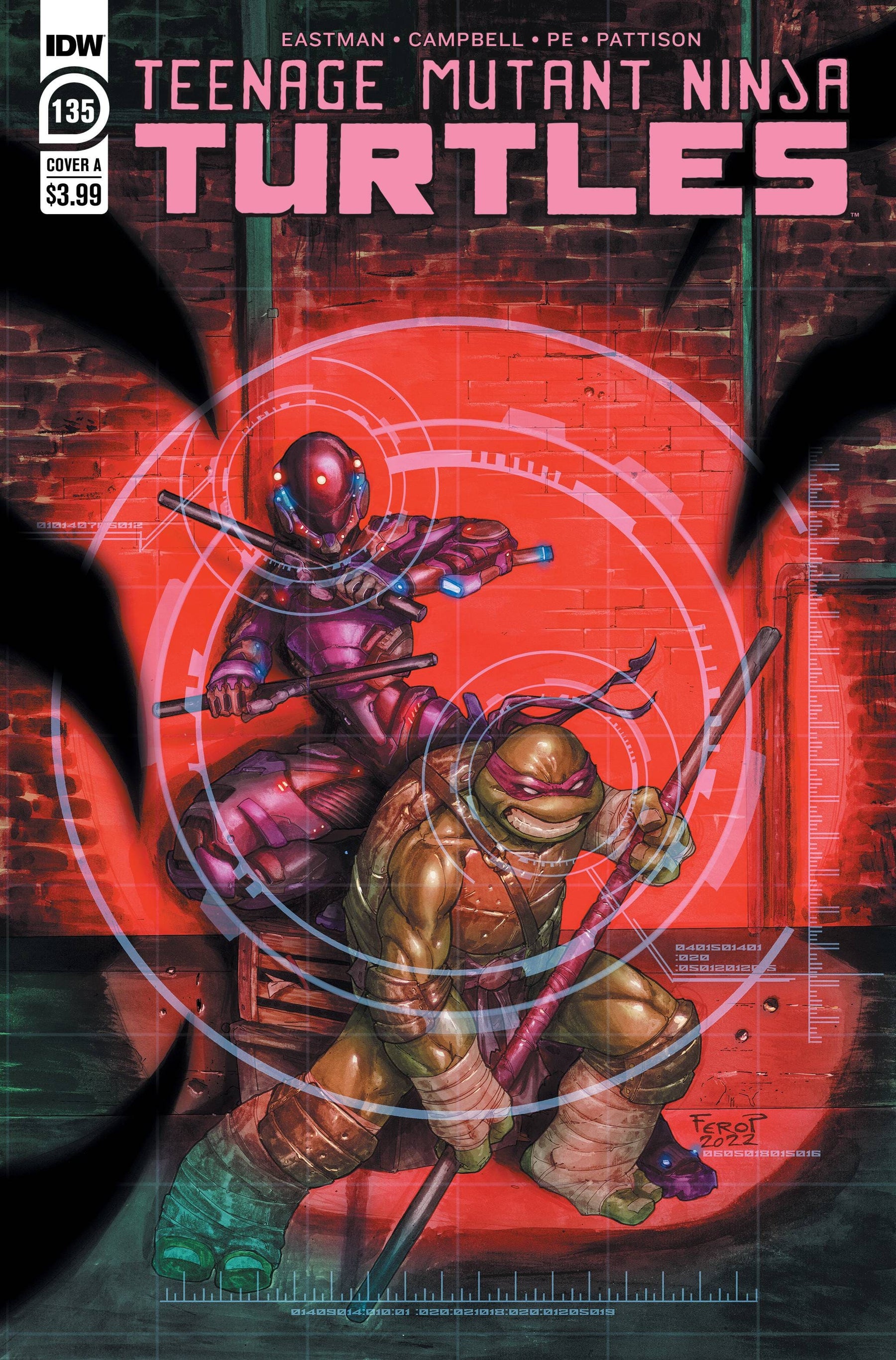 TMNT ONGOING #135 CVR A FERO PE