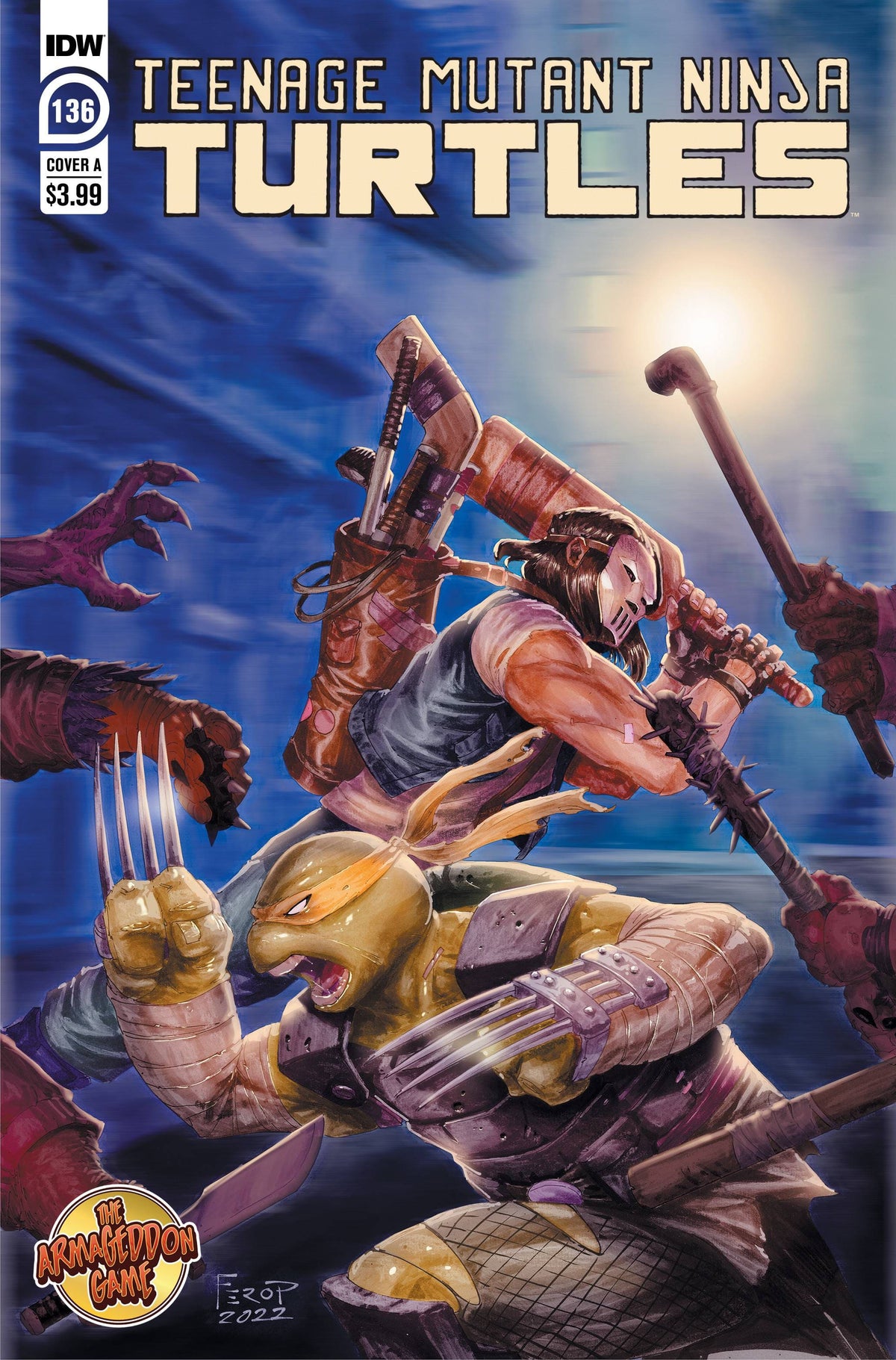 Idw Publishing Comic Books TMNT ONGOING #136 CVR A FERO PE 82771400271313611 OCT221747