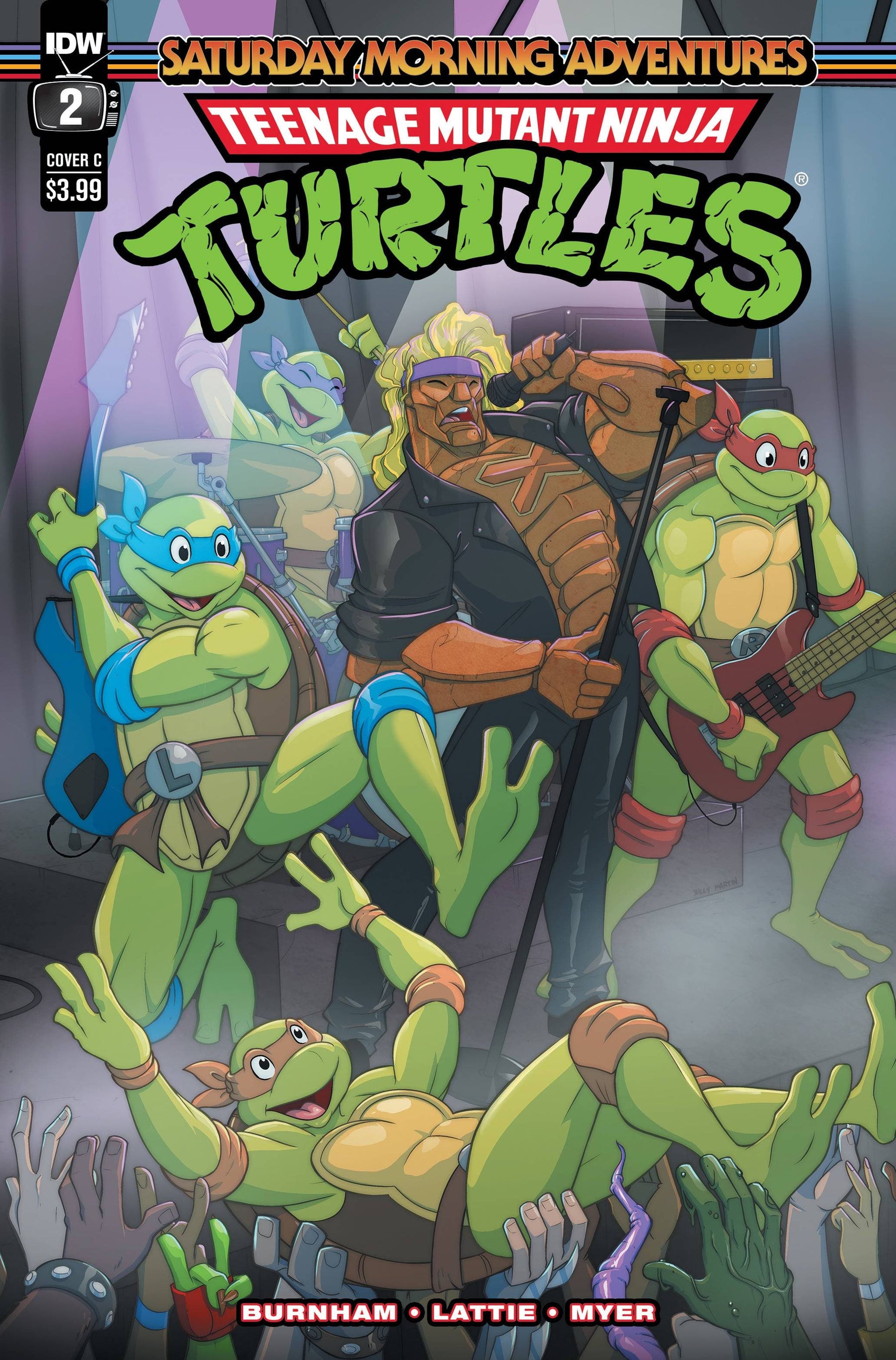 TMNT SATURDAY MORNING ADVENTURES #2 CVR C