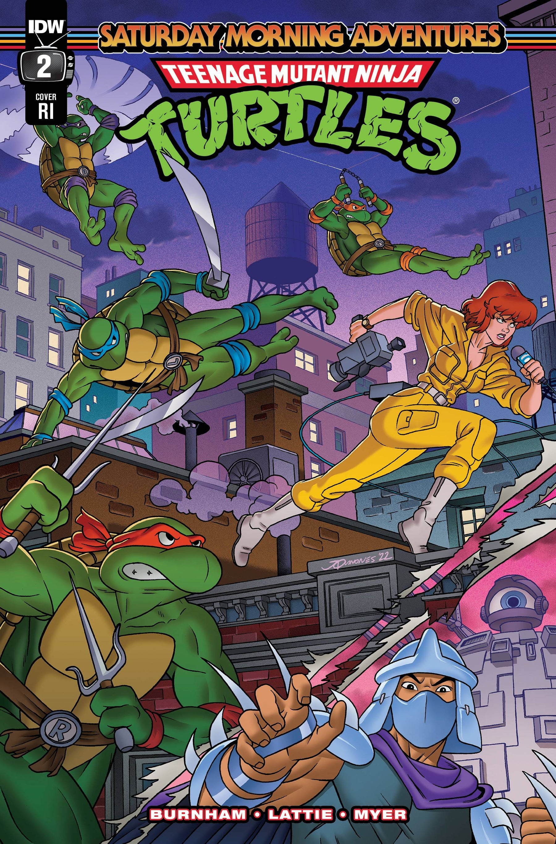 TMNT SATURDAY MORNING ADVENTURES #2 CVR D 1:10 INCV