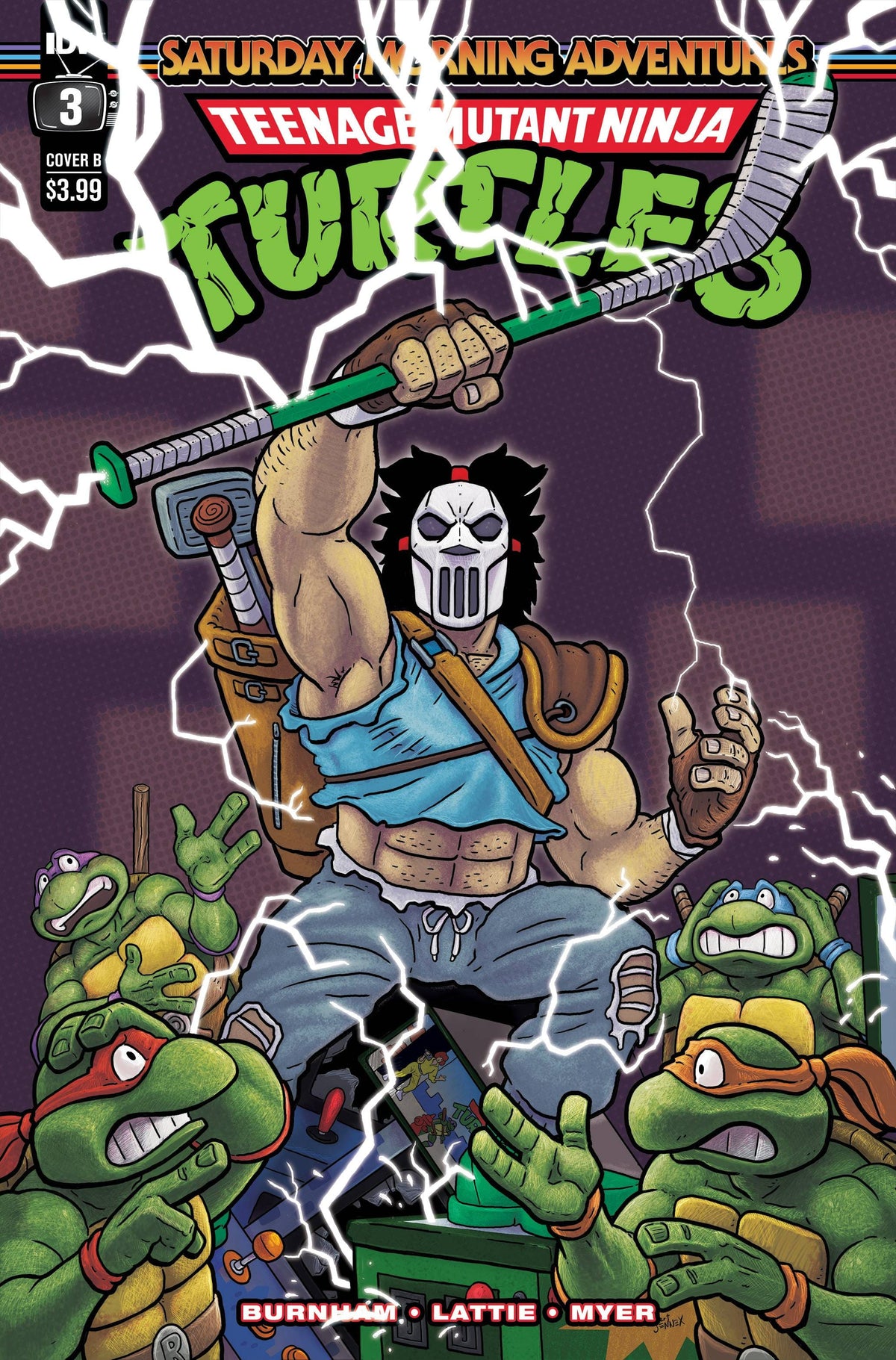 Idw Publishing Comic Books TMNT SATURDAY MORNING ADVENTURES #3 CVR B JENNEX 82771403088400321 SEP221742