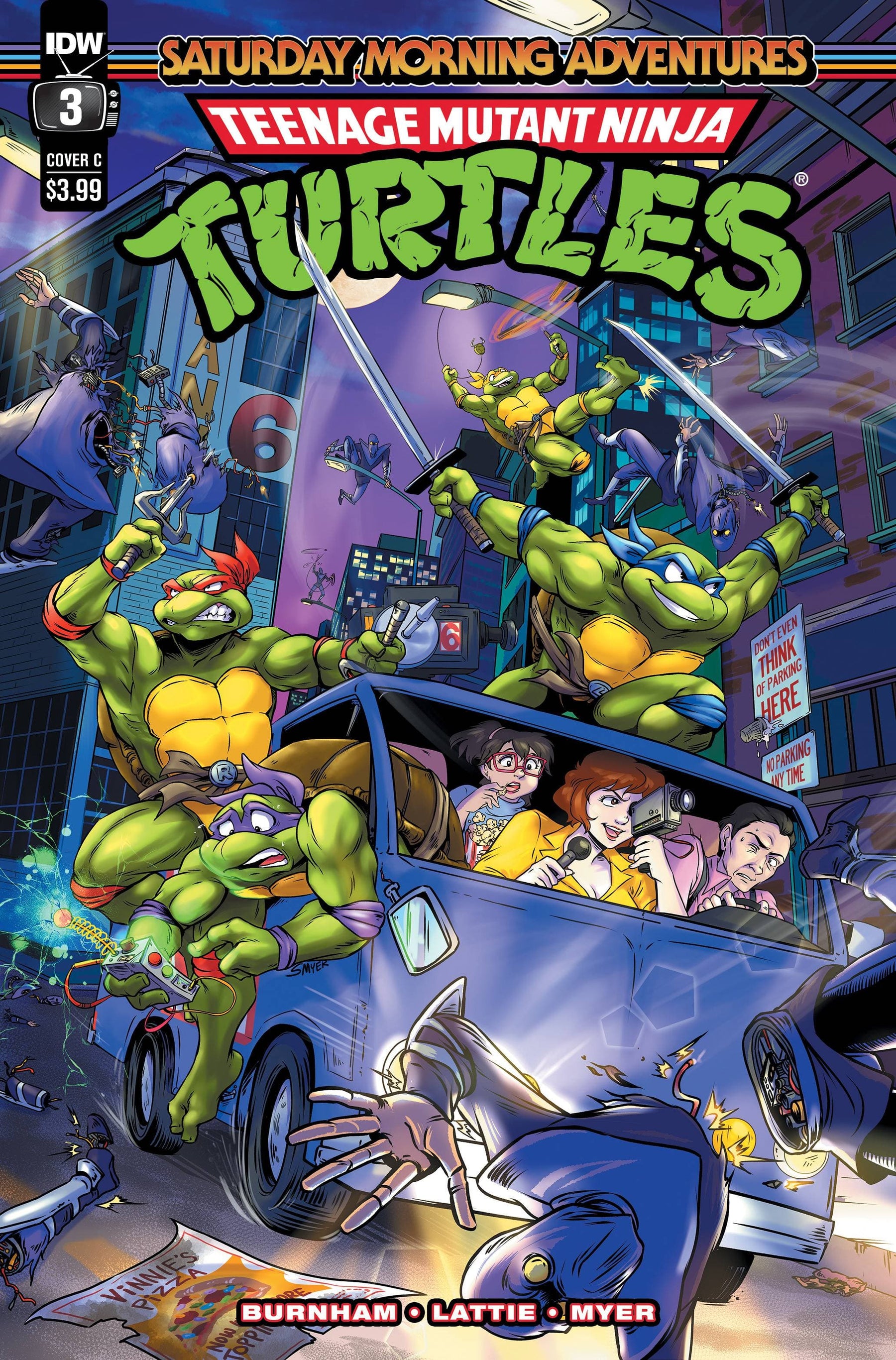 TMNT SATURDAY MORNING ADVENTURES #3 CVR C MEYER