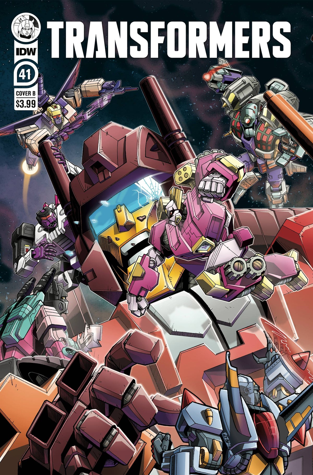 Idw Publishing Comic Books TRANSFORMERS #41 CVR B ED PIRRIE 82771401739704121 JAN220488