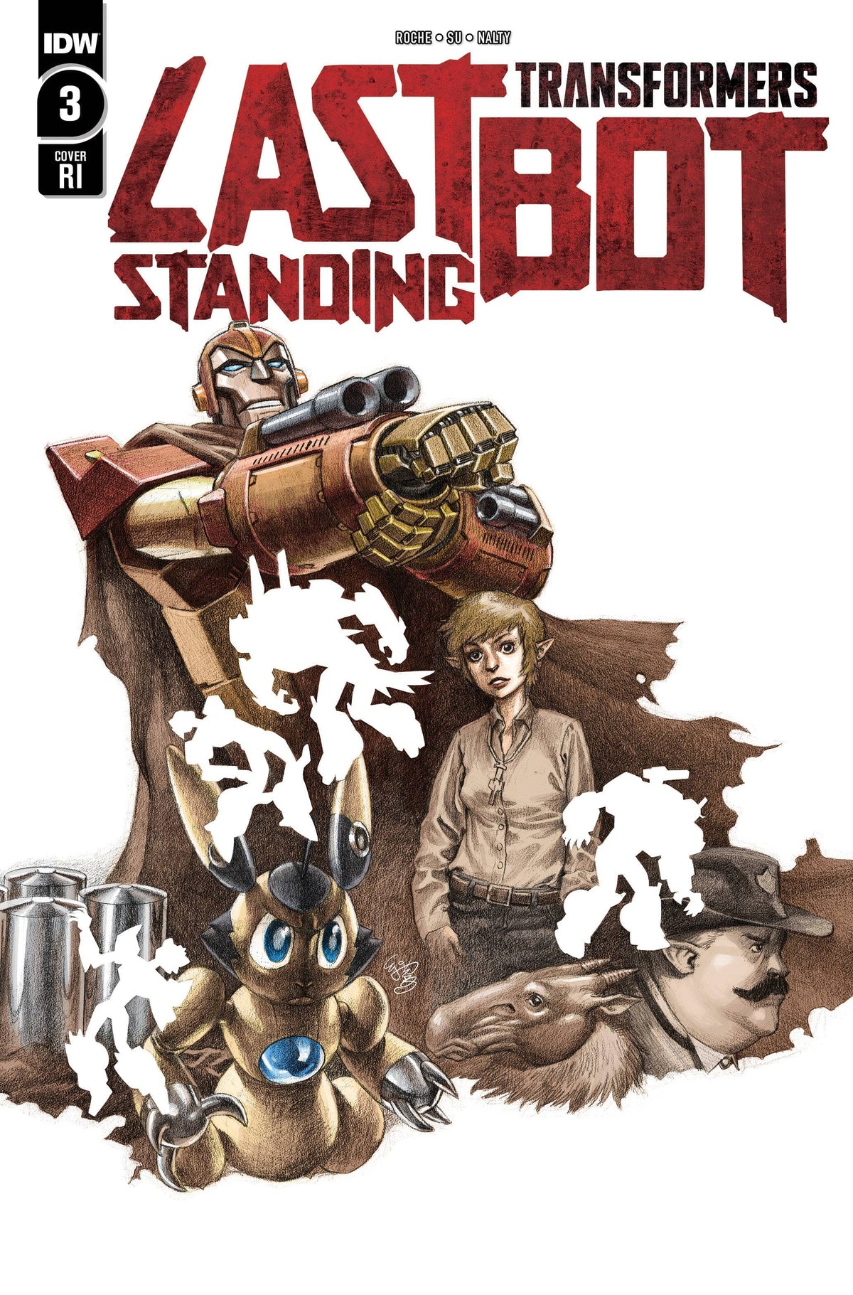 Idw Publishing Comic Books > Incentives TRANSFORMERS LAST BOT STANDING #3 CVR E 1:10 SU INCV 82771403057000351 MAY221569