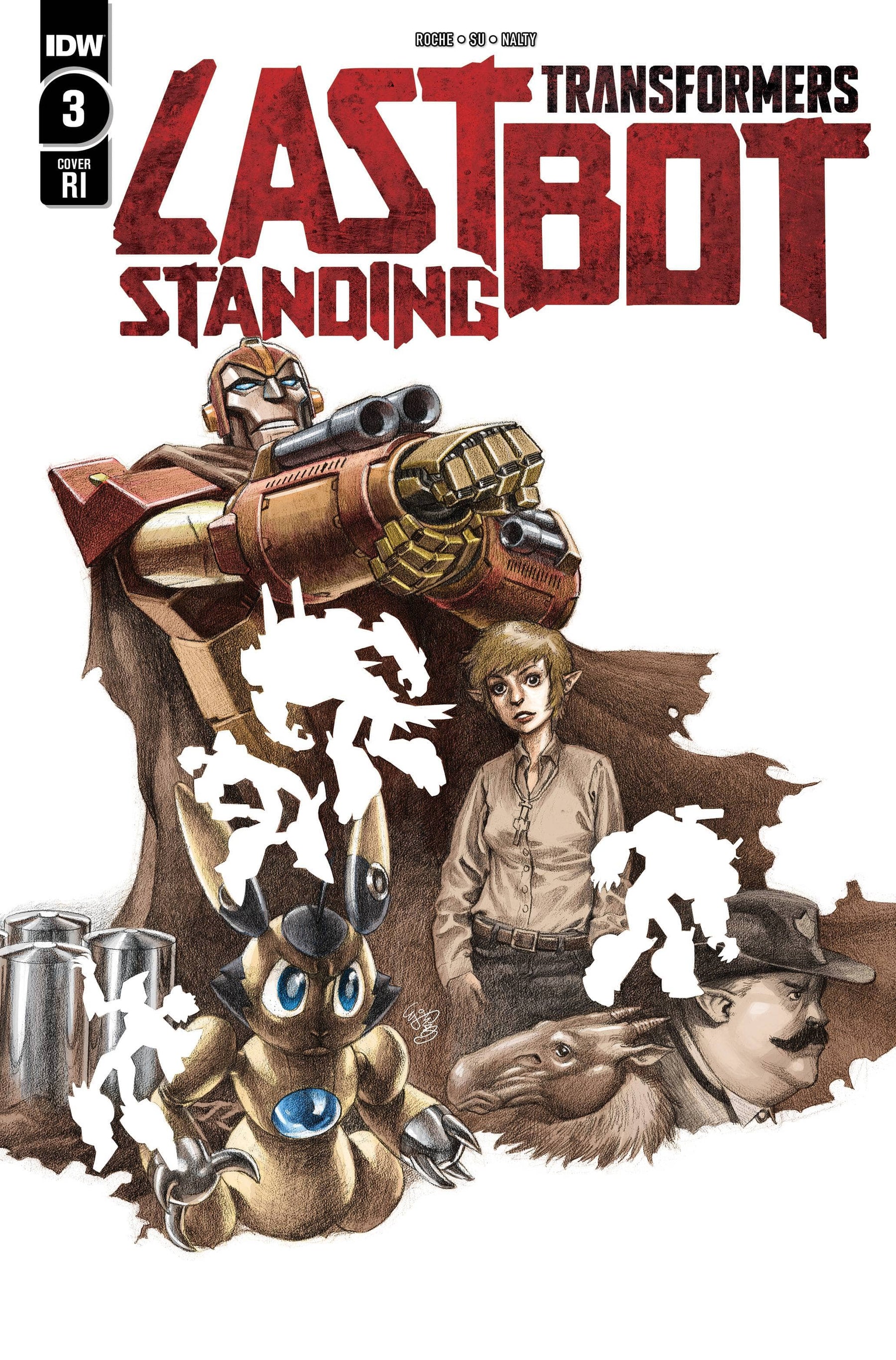 TRANSFORMERS LAST BOT STANDING #3 CVR E 1:10 SU INCV