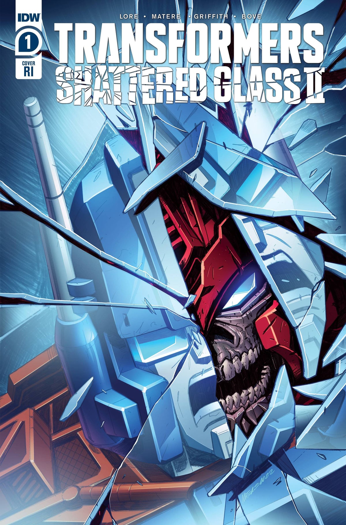 Idw Publishing Comic Books > Incentives TRANSFORMERS SHATTERED GLASS II #1 CVR C 1:10 INCV MATERE 82771403081500131 JUN221672