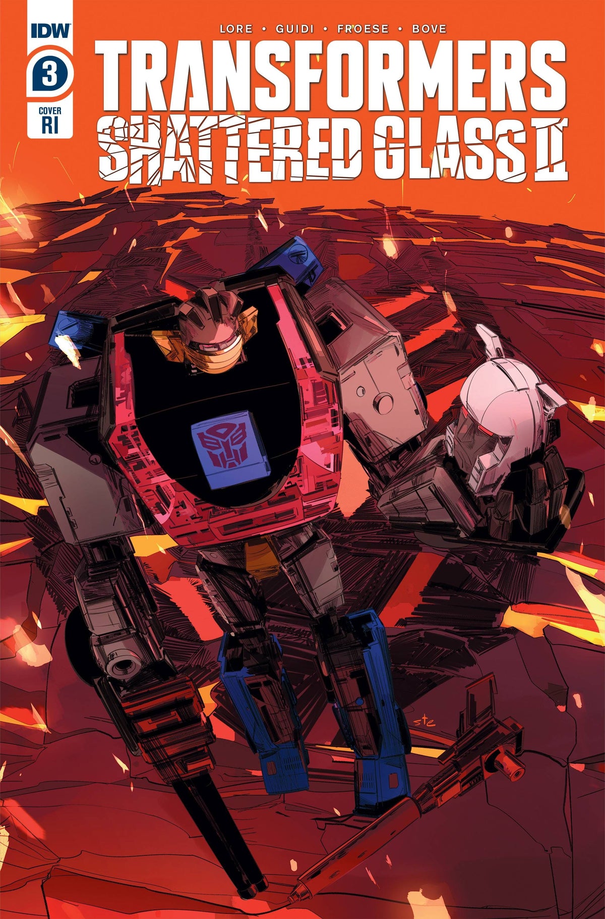 Idw Publishing Comic Books > Incentives TRANSFORMERS SHATTERED GLASS II #3 CVR C 1:10 INCV SIMEON 82771403081500331 AUG221576