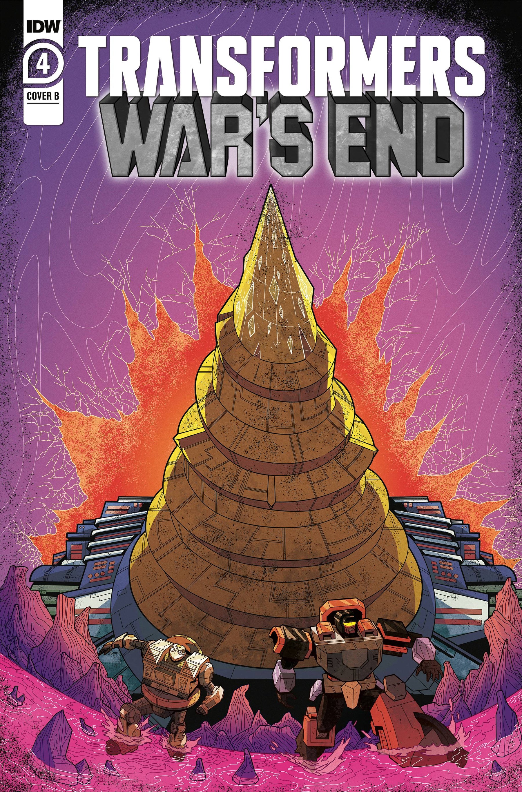 TRANSFORMERS WARS END #4 (OF 4) CVR B MURPHY