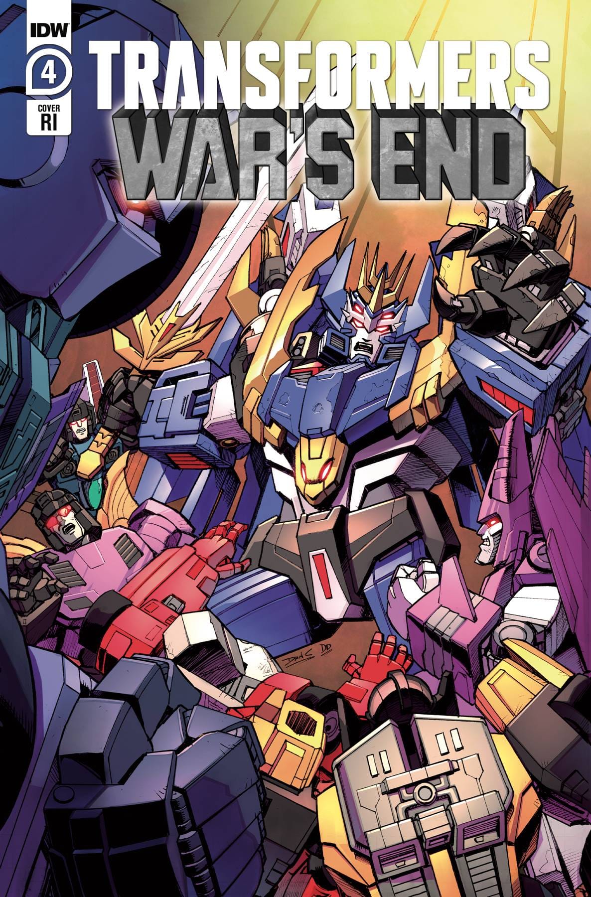 Idw Publishing Comic Books > Incentives TRANSFORMERS WARS END #4 (OF 4) CVR C 1:10 KHANNA INCV 82771403032700431 MAR220510