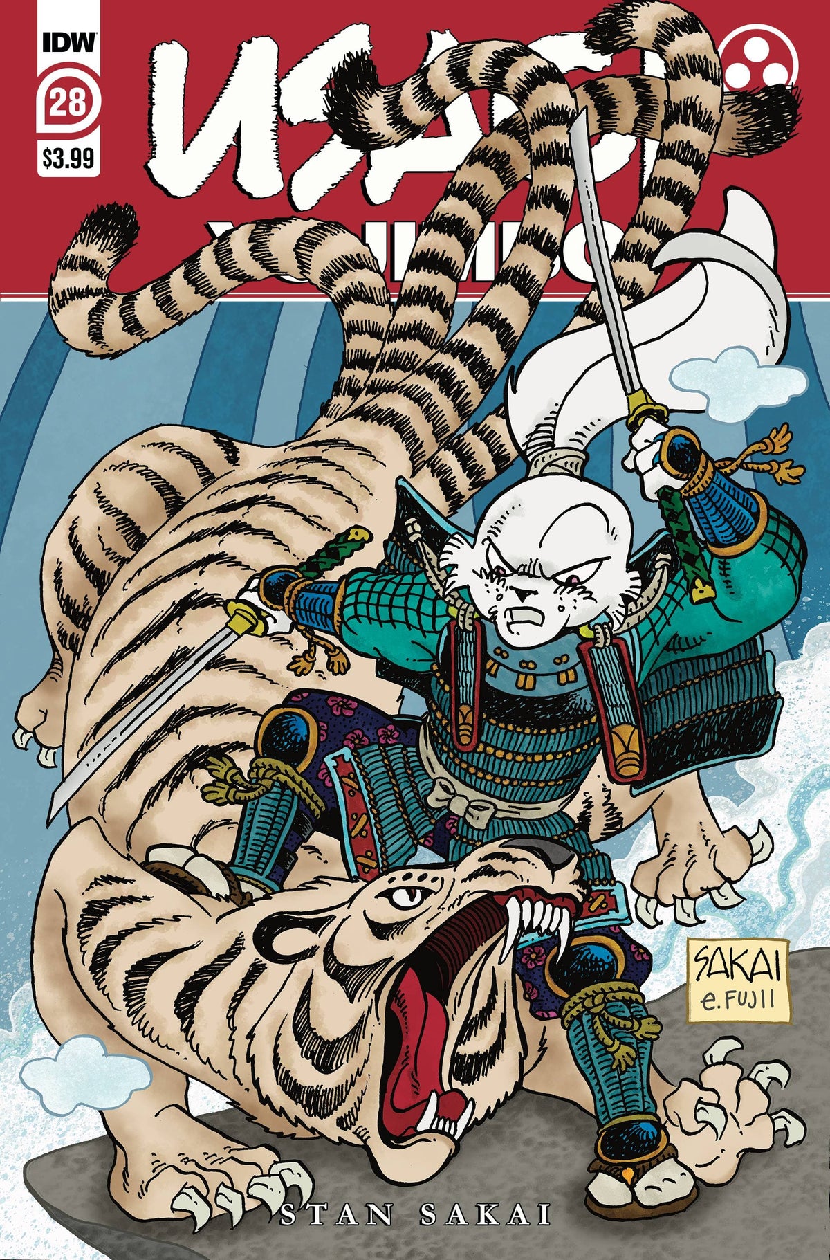 Idw Publishing Comic Books USAGI YOJIMBO #28 CVR A SAKAI 82771401801102811 MAR220511