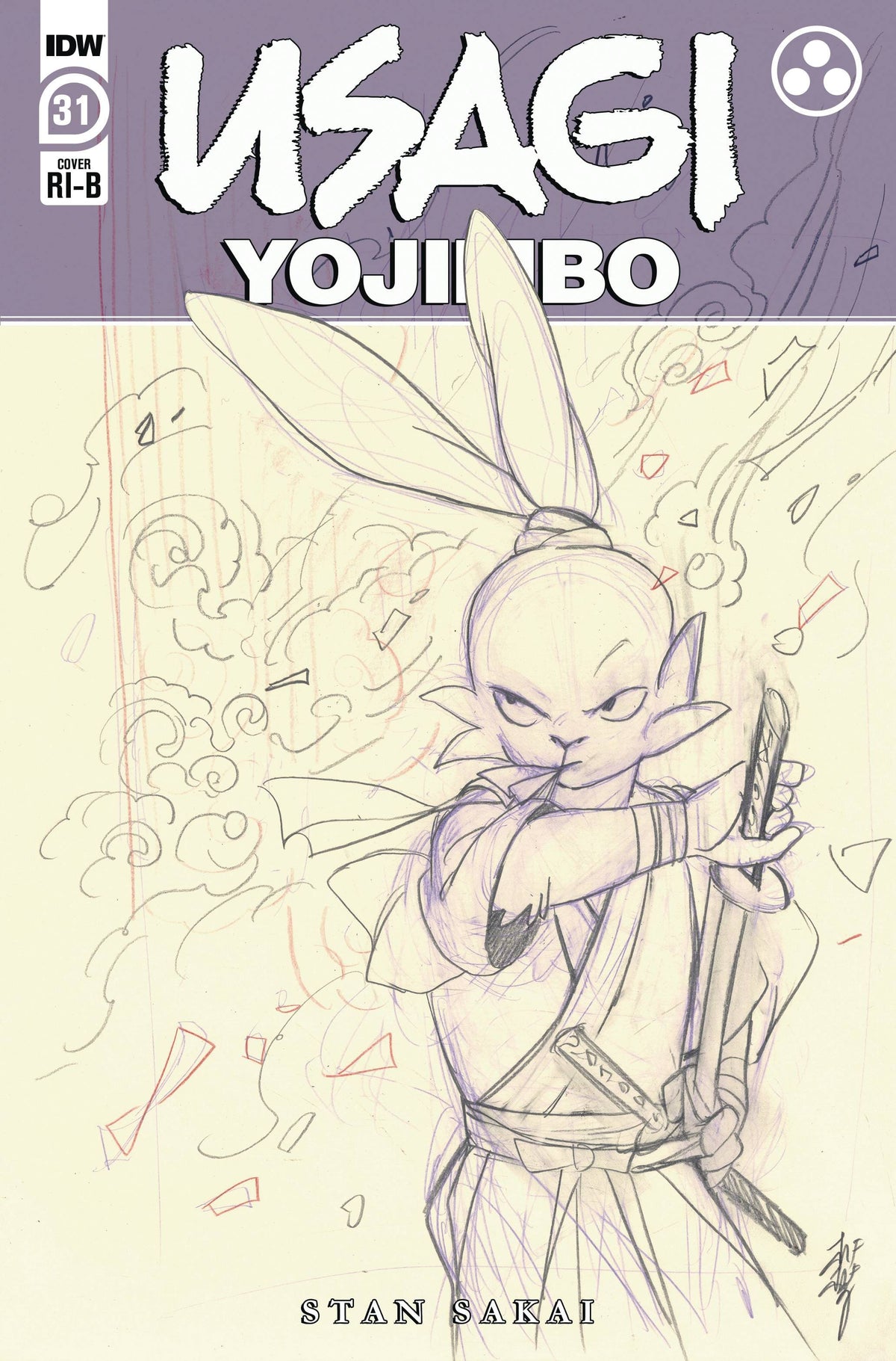 Idw Publishing Comic Books > Incentives USAGI YOJIMBO #31 CVR C 1:25 INCV MOKOMO 82771401801103131 JUL221670