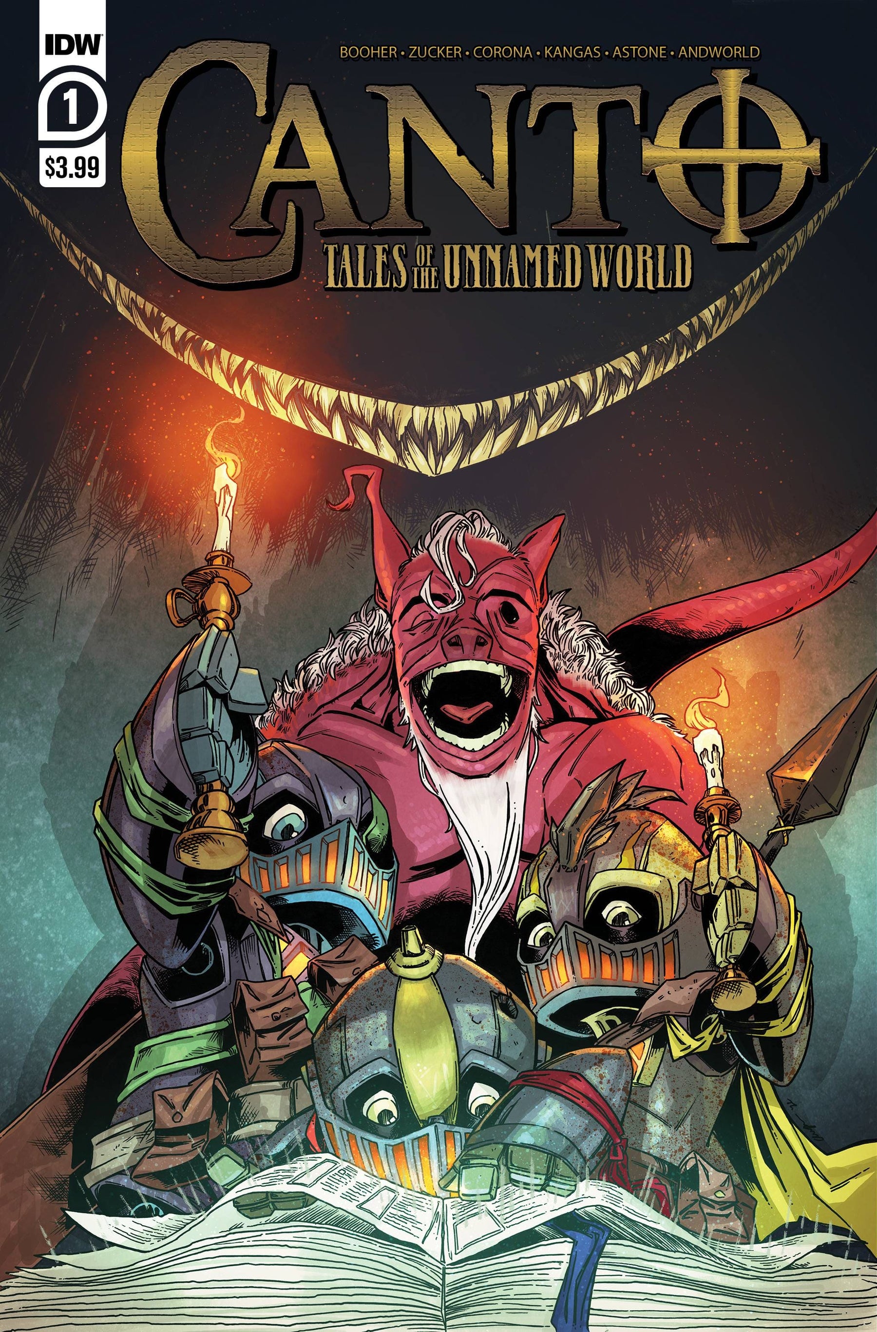 CANTO TALES OF THE UNNAMED WORLD #1 CVR A LIANA KANGA