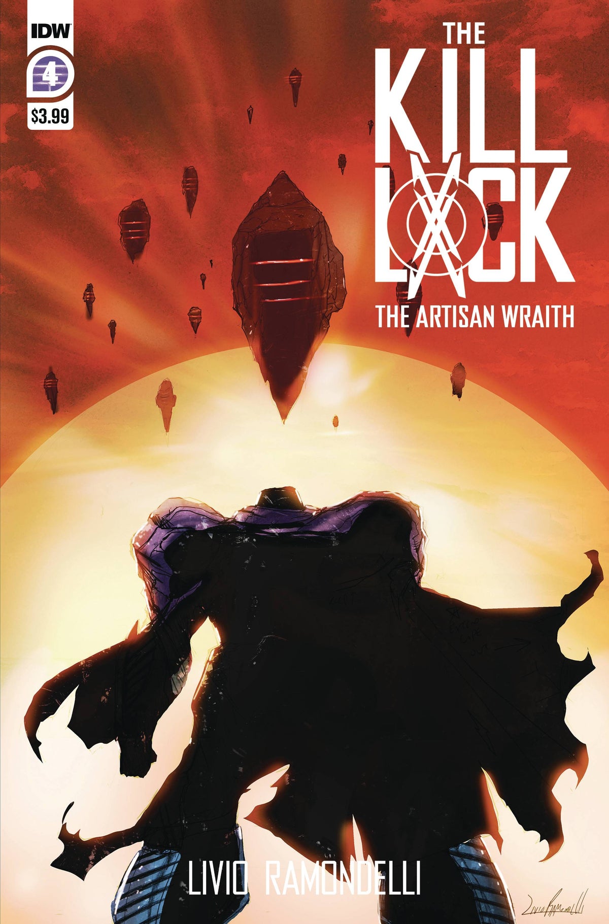 Idw Publishing Comic Books KILL LOCK ARTISAN WRAITH #4 (OF 7) 82771403039600411 APR221567