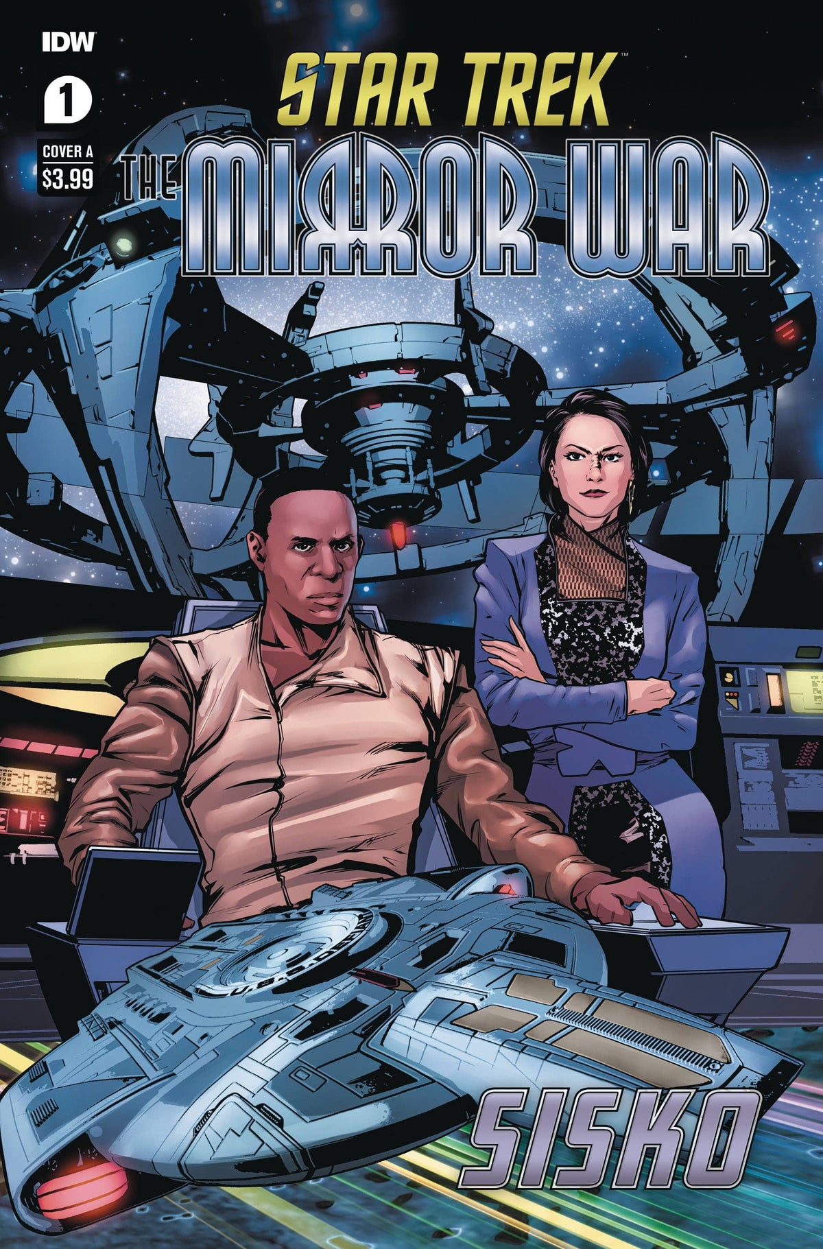 Idw Publishing Comic Books STAR TREK MIRROR WAR SISKO CVR A PRASETYA 82771403061700111 APR221581