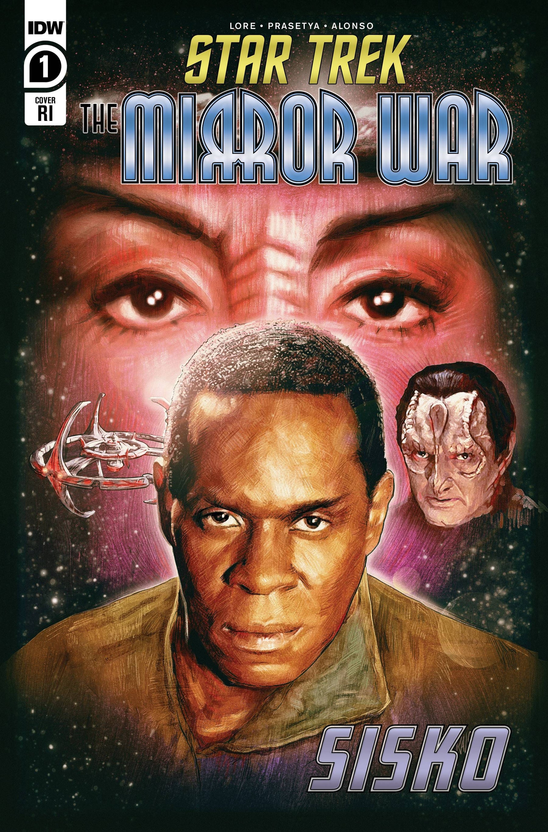 Idw Publishing Comic Books > Incentives STAR TREK MIRROR WAR SISKO CVR C 1:15 INCV RALSTON 82771403061700131 APR221583