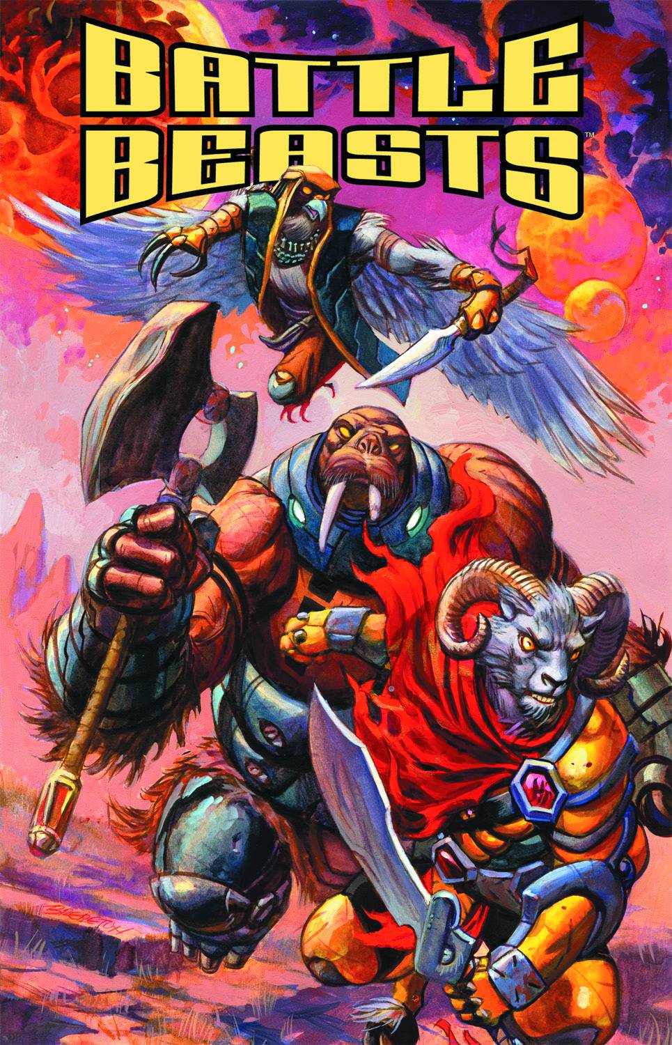 IDW-PRH Graphic Novel Battle Beasts TP Vol 01 9781613774175 STK475489