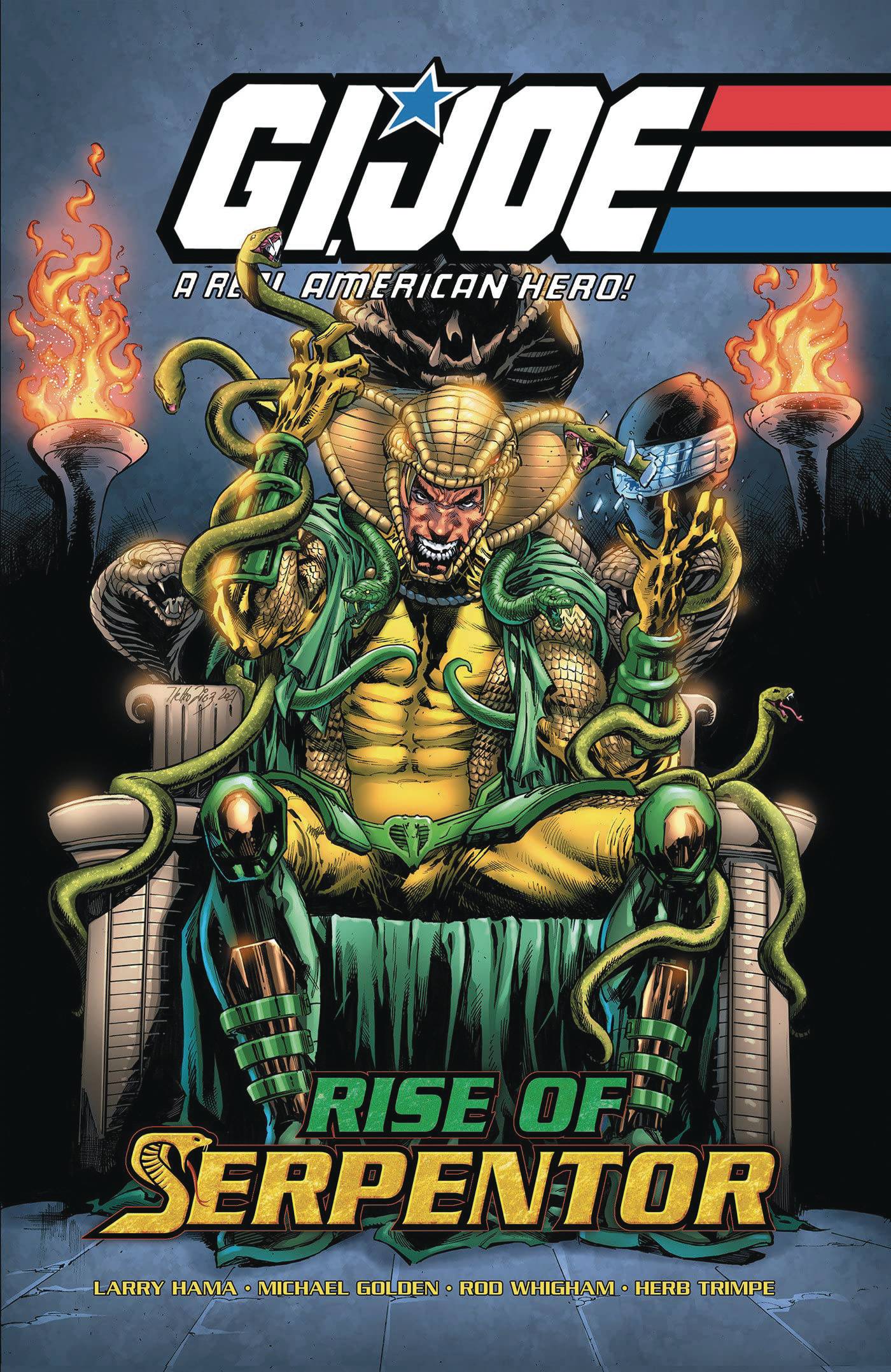 IDW-PRH Graphic Novel Gi Joe Real American Hero HC Rise Of Serpentor 9781684059294 JUL221615