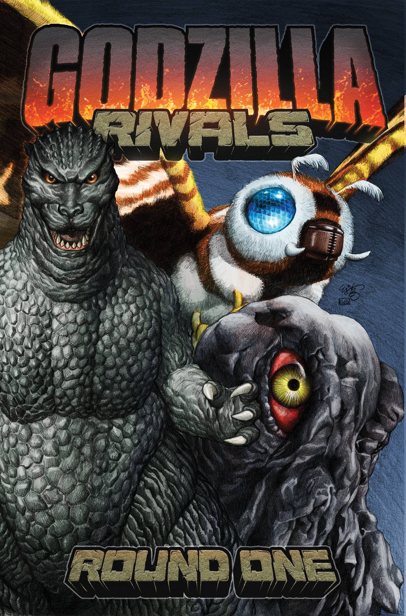 IDW-PRH Graphic Novel Godzilla Rivals TP Round One 9781684059133 OCT221717