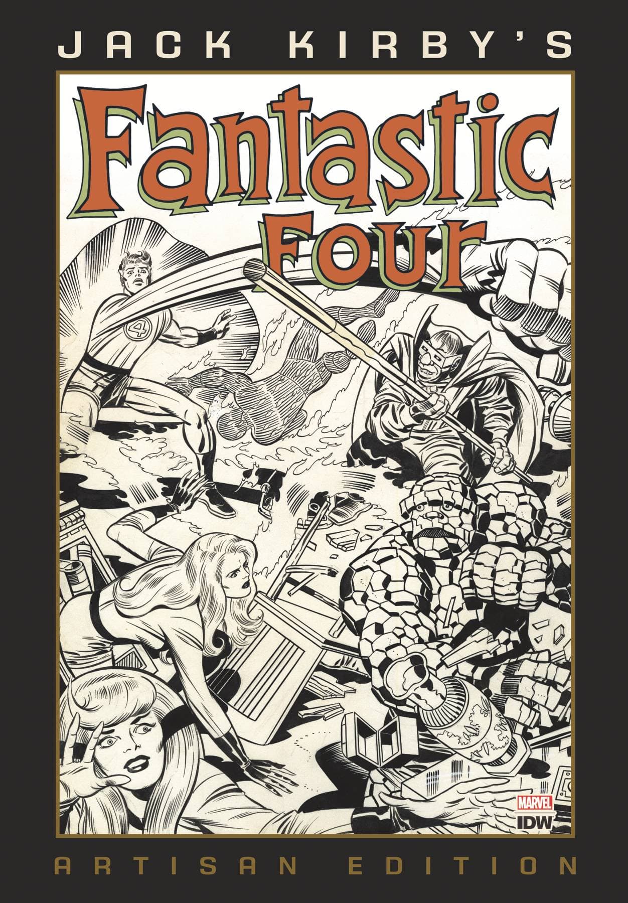 IDW-PRH Graphic Novel Jack Kirby Fantastic Four Artisan ED TP 9781684058365 NOV190727