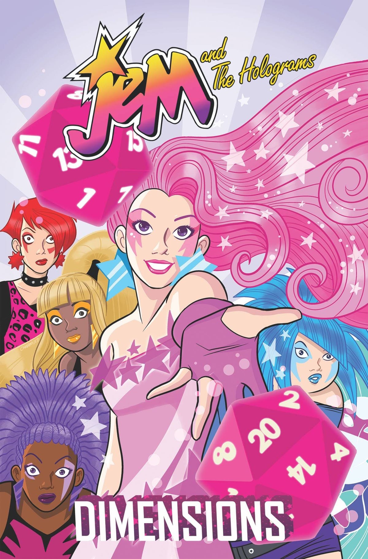 IDW-PRH Graphic Novel Jem And The Holograms Dimensions TP 9781684052424 MAR180477