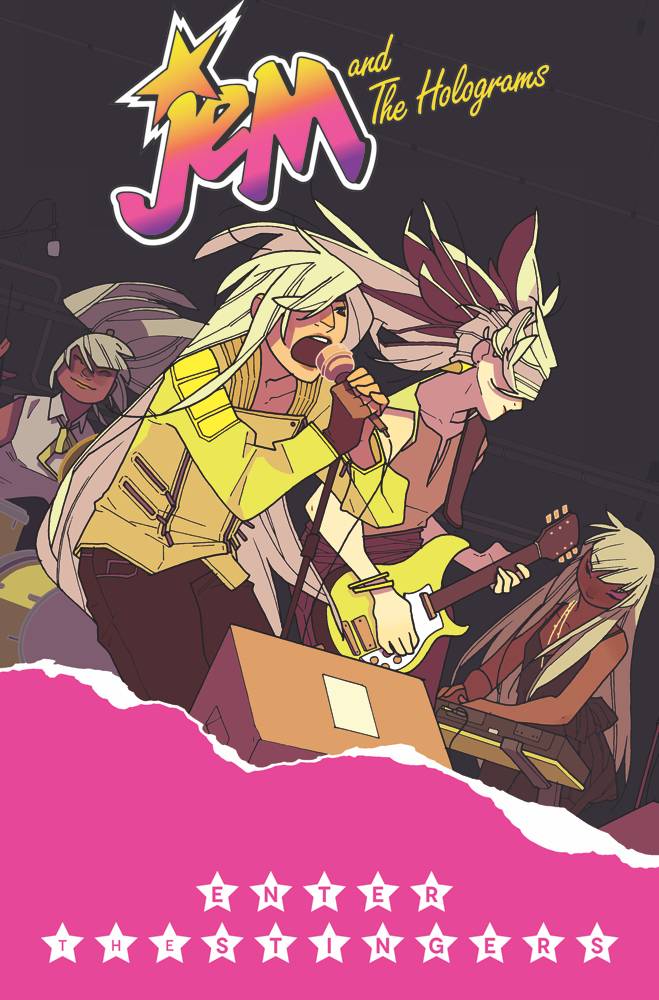 IDW-PRH Graphic Novel Jem & The Holograms TP Vol 04 Enter The Stingers 9781631408373 JAN170594