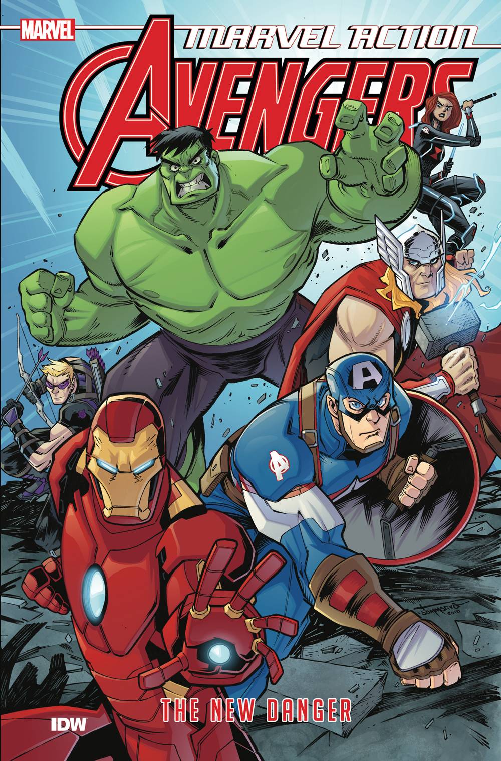 IDW-PRH Graphic Novel > Kids Marvel Action Avengers TP Book 01 New Danger 9781684055159 STL107738