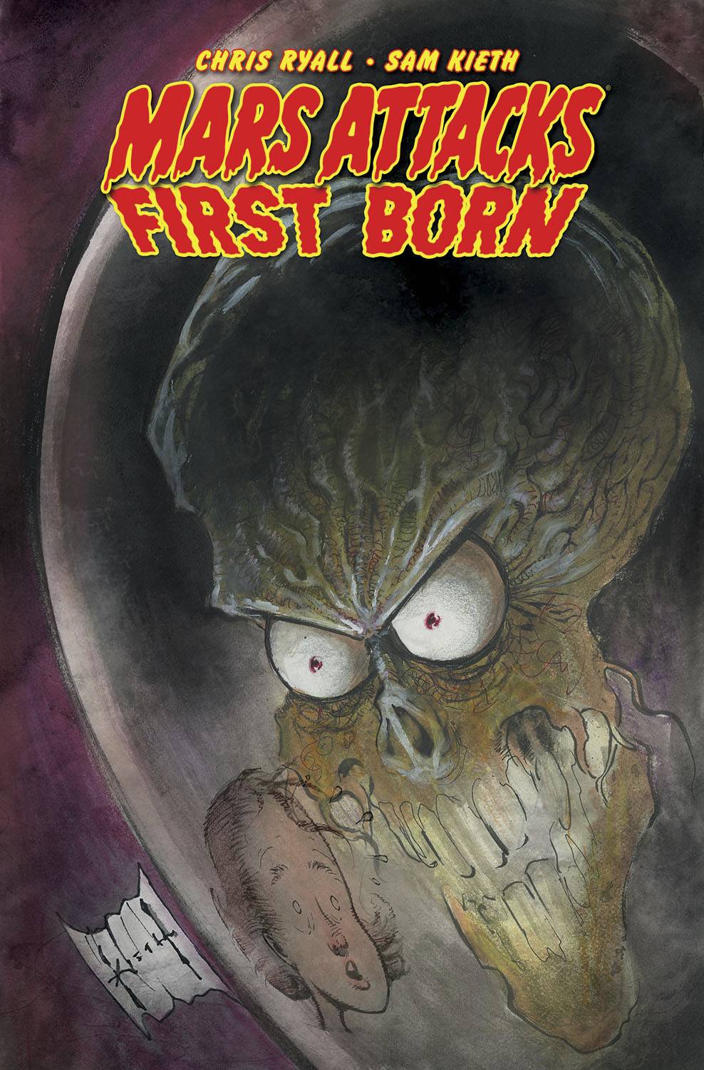 IDW-PRH Graphic Novel Mars Attacks First Born TP 9781631400605 SEP140449