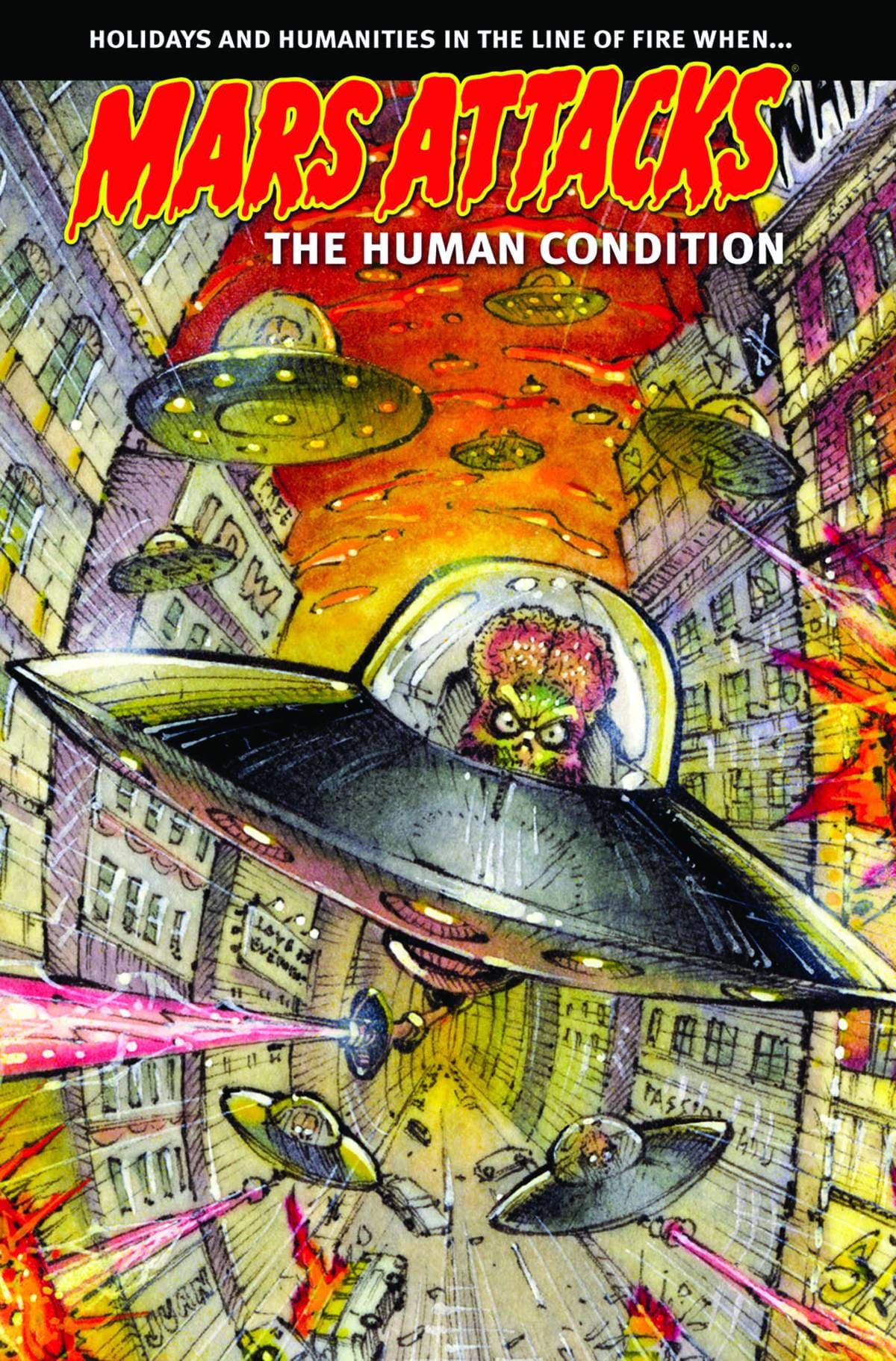 IDW-PRH Graphic Novel Mars Attacks The Human Condition TP 9781613777954 SEP130442