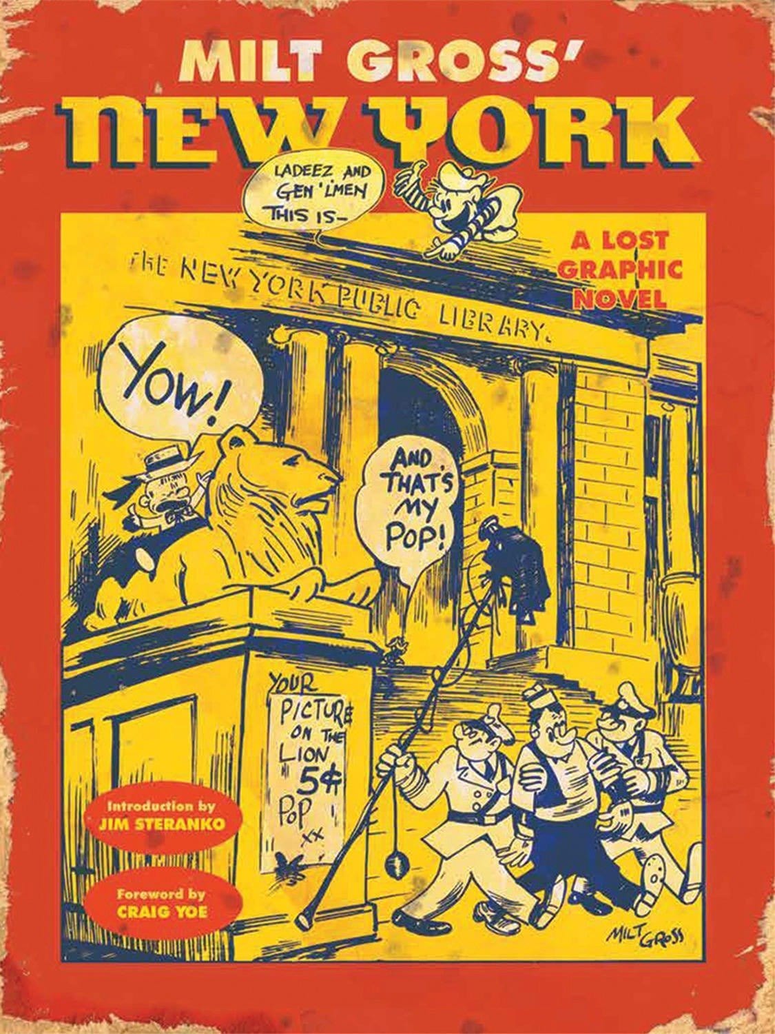 IDW-PRH Graphic Novel Milt Gross New York HC 9781631401732 OCT140558