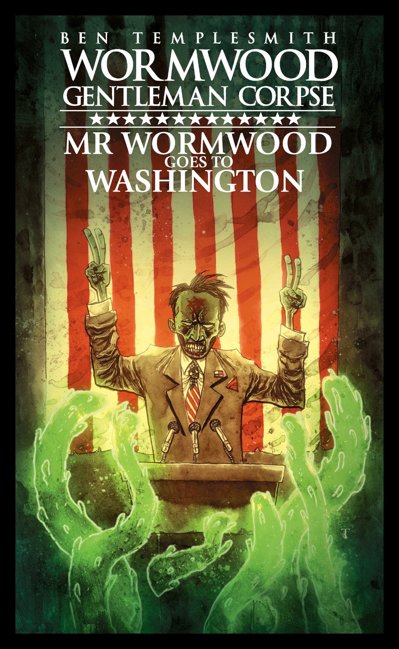 IDW-PRH Graphic Novel Mr Wormwood Goes To Washington HC 9781684050376 DEC170527