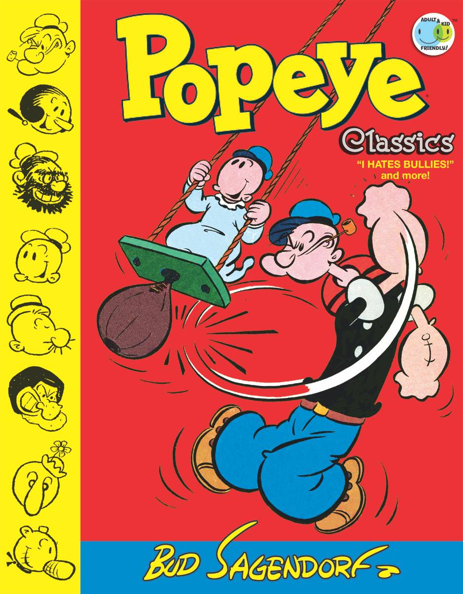 IDW-PRH Graphic Novel Popeye Classics HC Vol 08 I Hate Bullies 9781631406768 JUN160526