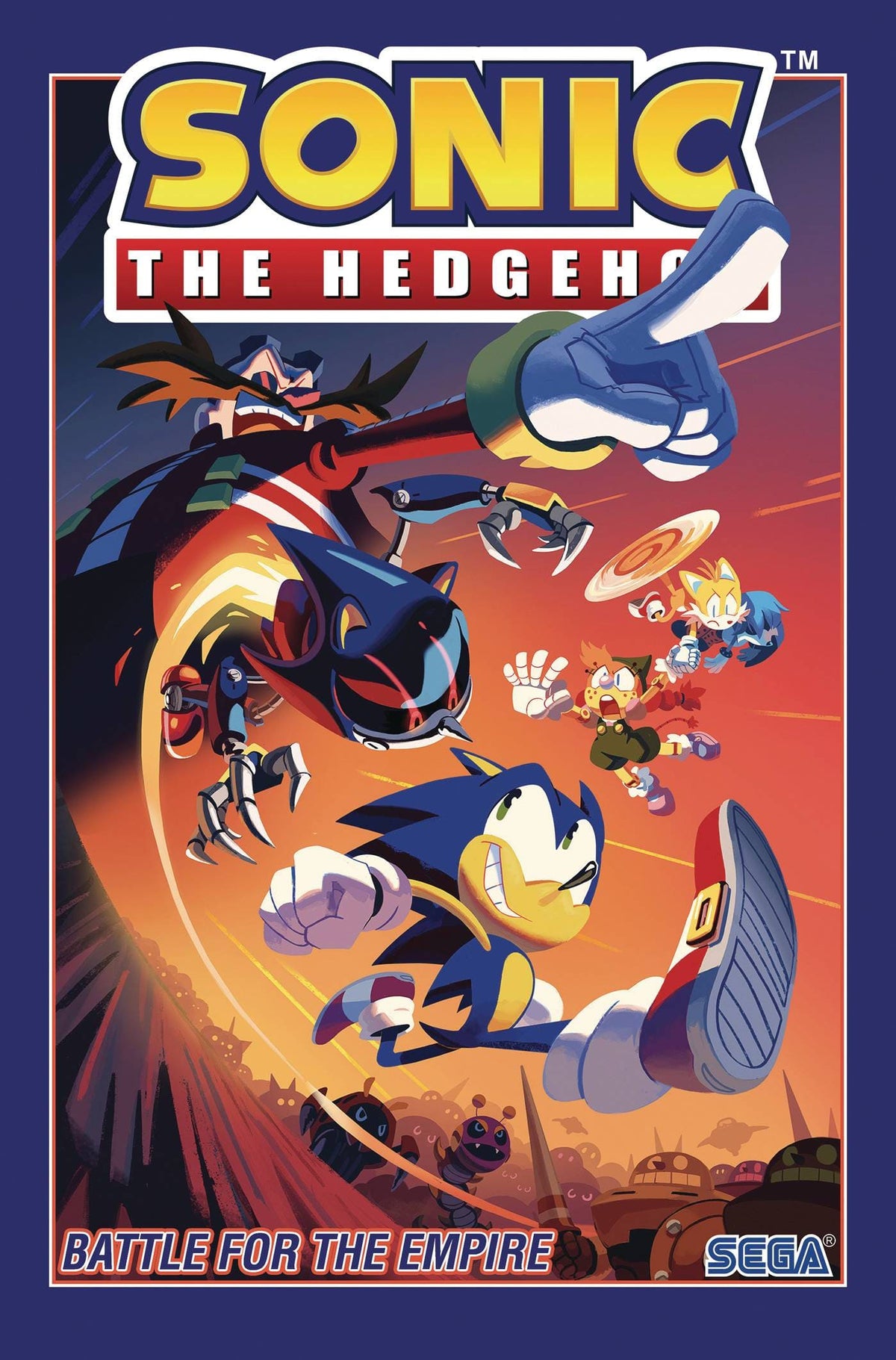 IDW-PRH Graphic Novel > Kids Sonic The Hedgehog TP Vol 13 Battle For The Empire 9781684059539 OCT221734