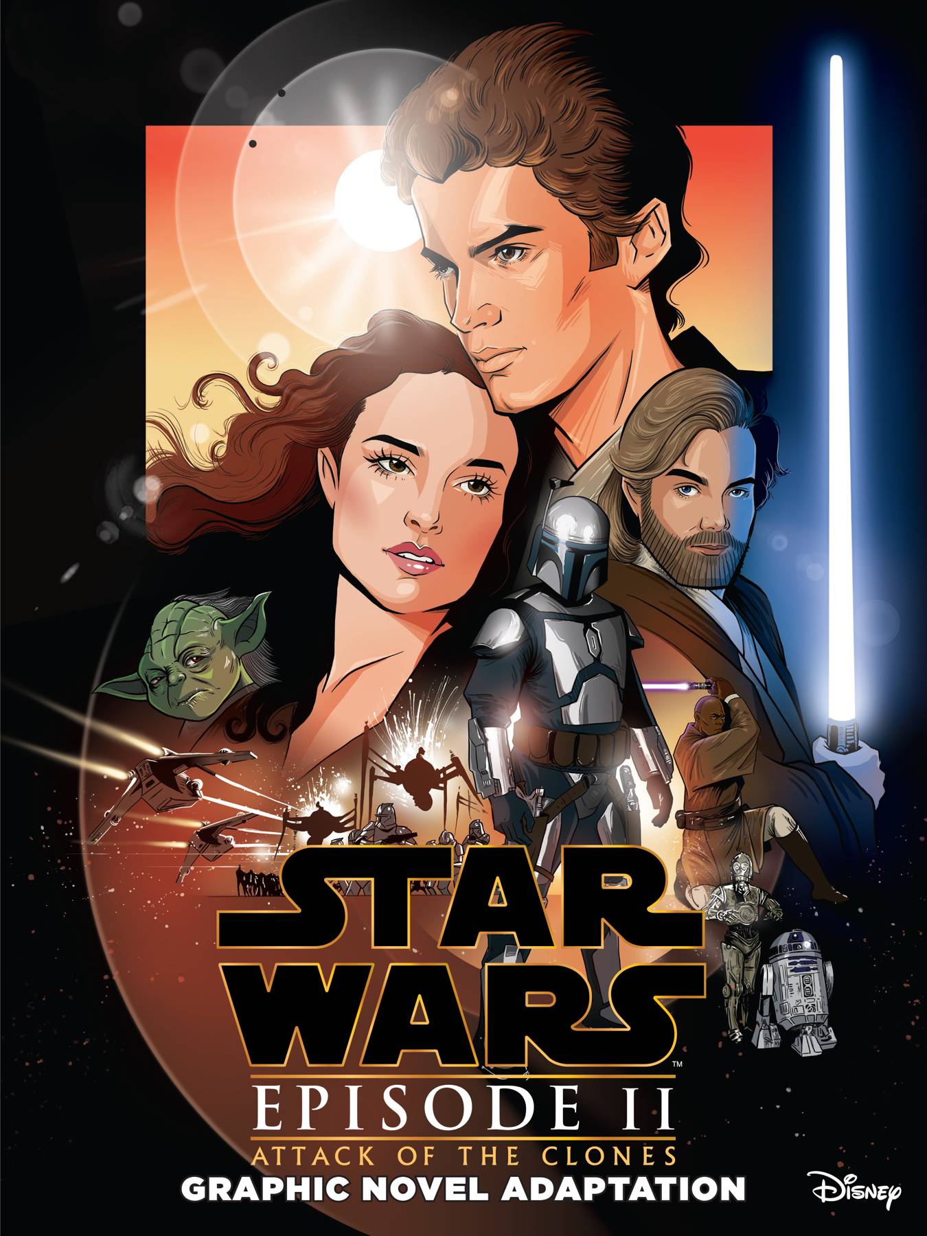 IDW-PRH Graphic Novel Star Wars Attack Of Clones Adaptation GN 9781684058563 AUG210571