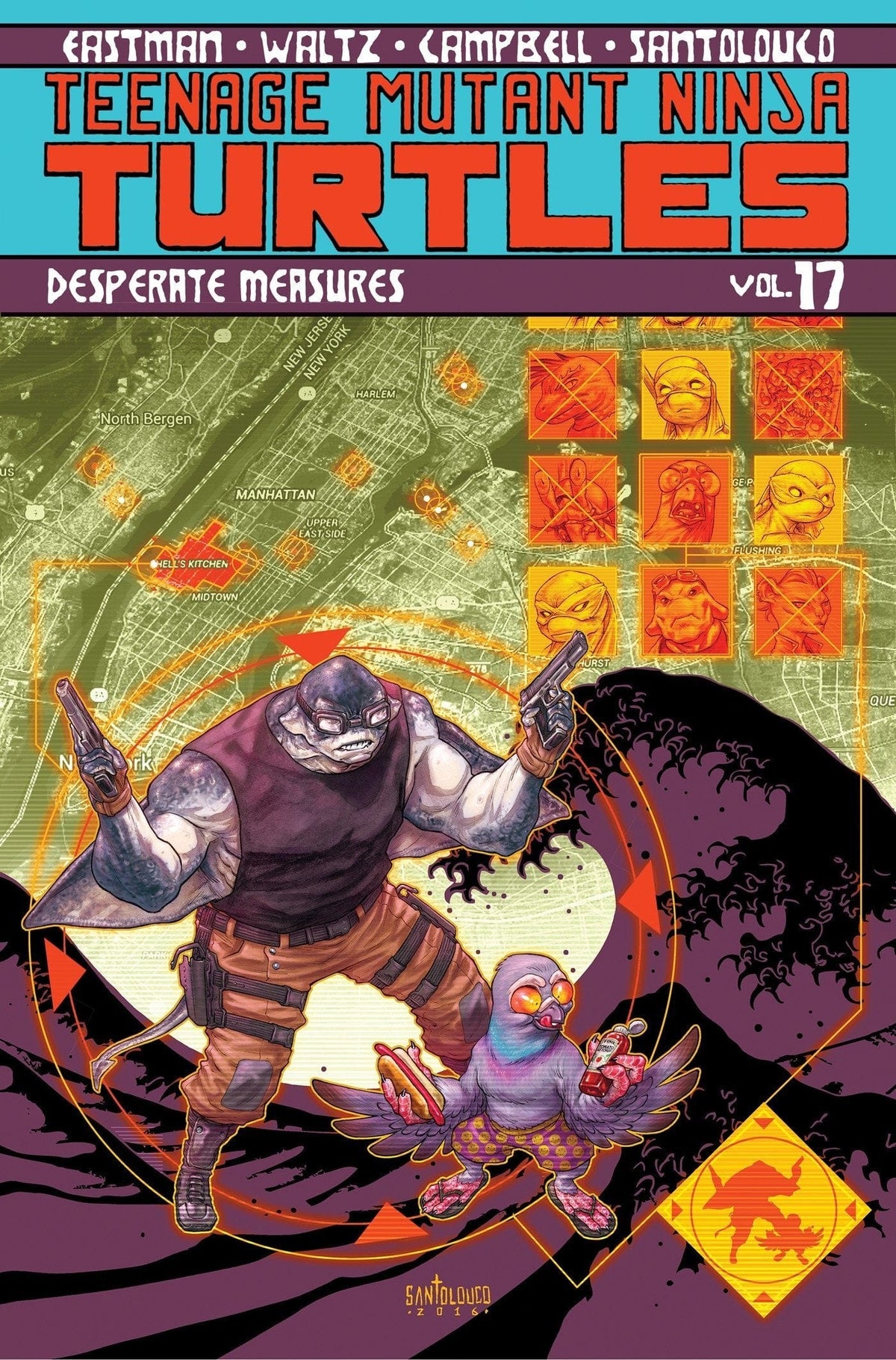 IDW-PRH Graphic Novel Tmnt Ongoing TP Vol 17 Desperate Measures 9781631409684 JUN170500