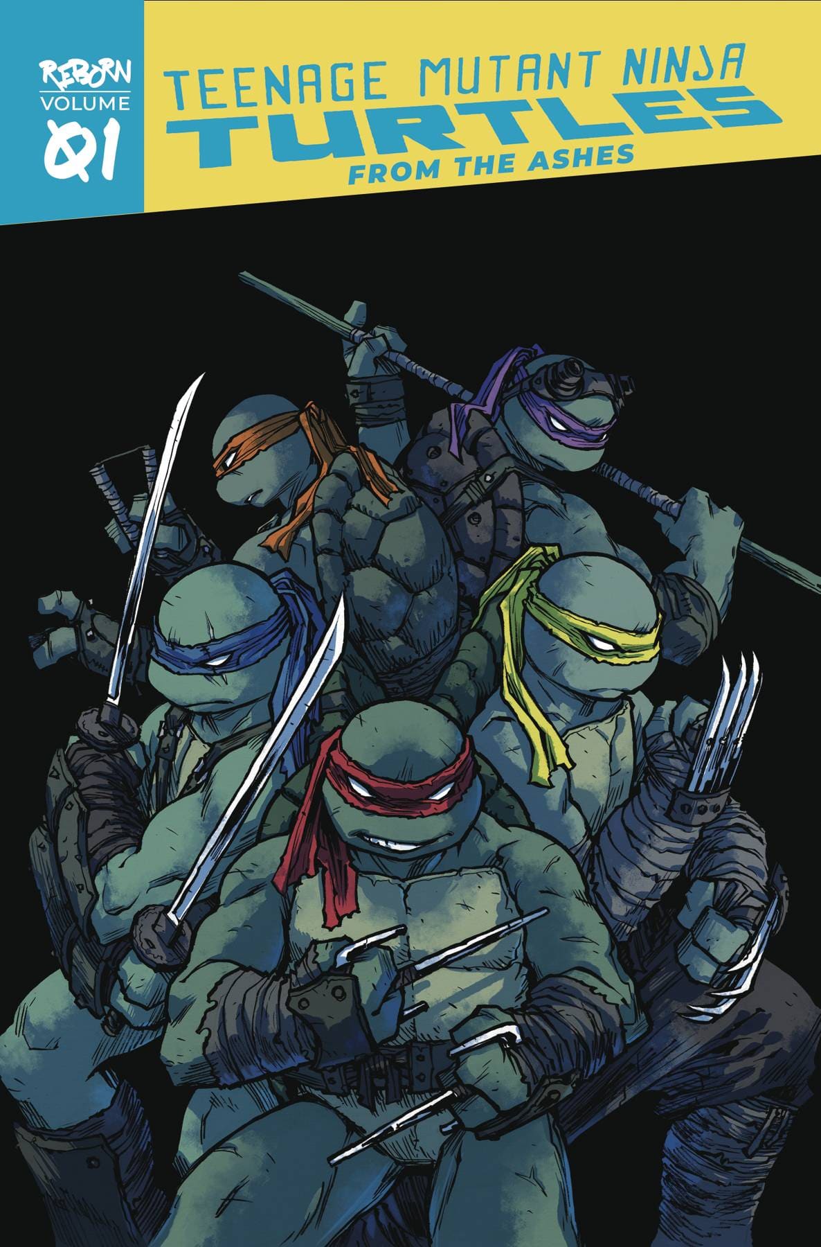 IDW-PRH Graphic Novel Tmnt Reborn TP Vol 01 From The Ashes 9781684056873 APR200711