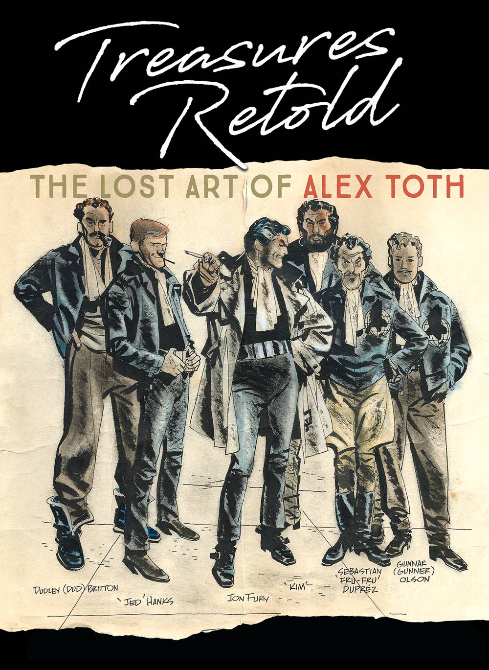 Idw Publishing Books > Art Books TREASURES RETOLD THE LOST ART OF ALEX TOTH HC 9781684054121