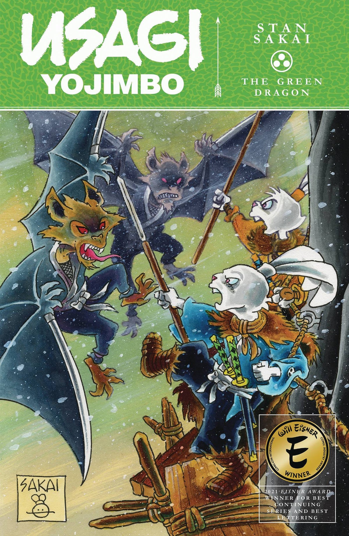 IDW-PRH Graphic Novel Usagi Yojimbo TP Vol 05 Green Dragon 9781684059829 OCT221768